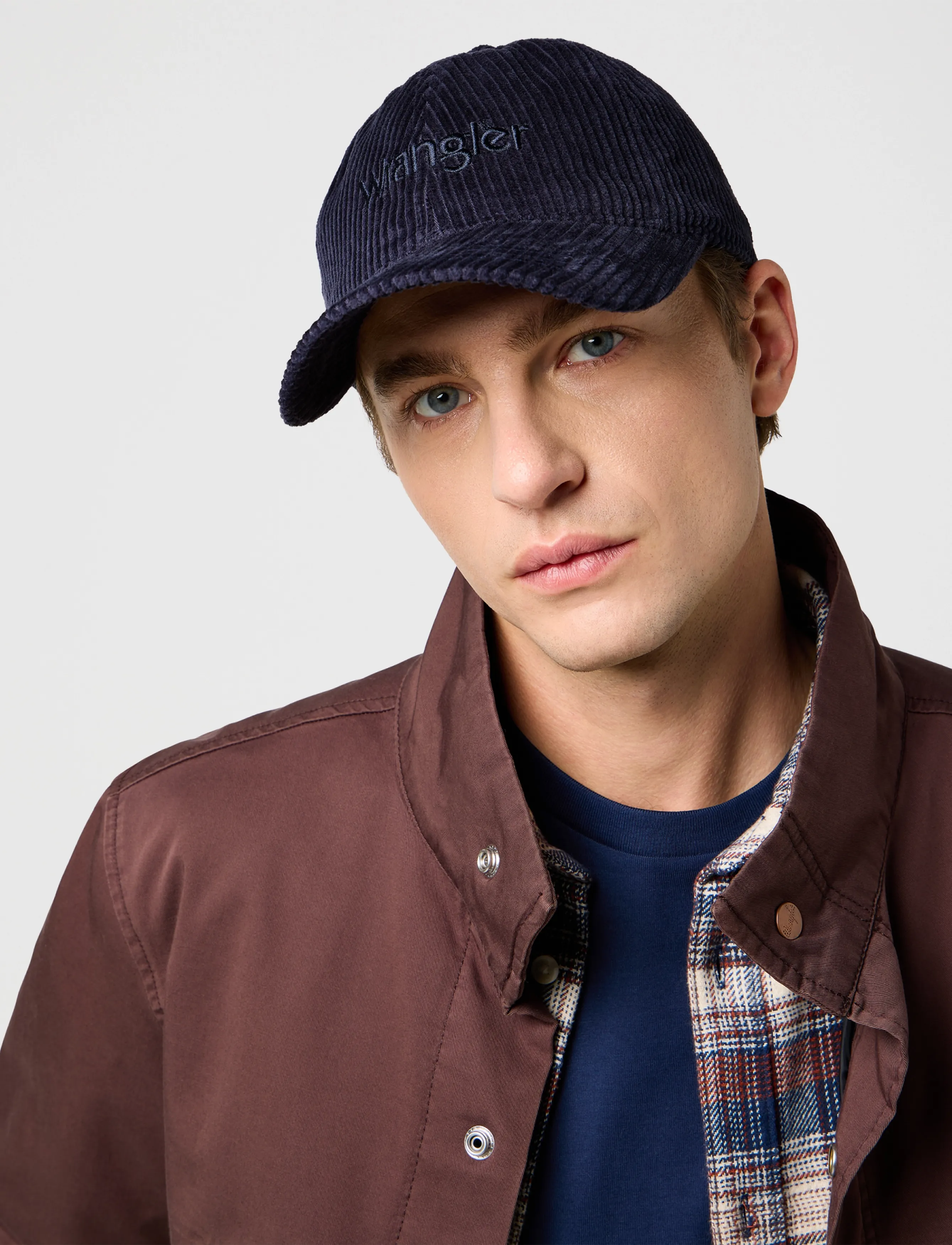 Wrangler - CORDUROY CAP - kepsar - navy - 4