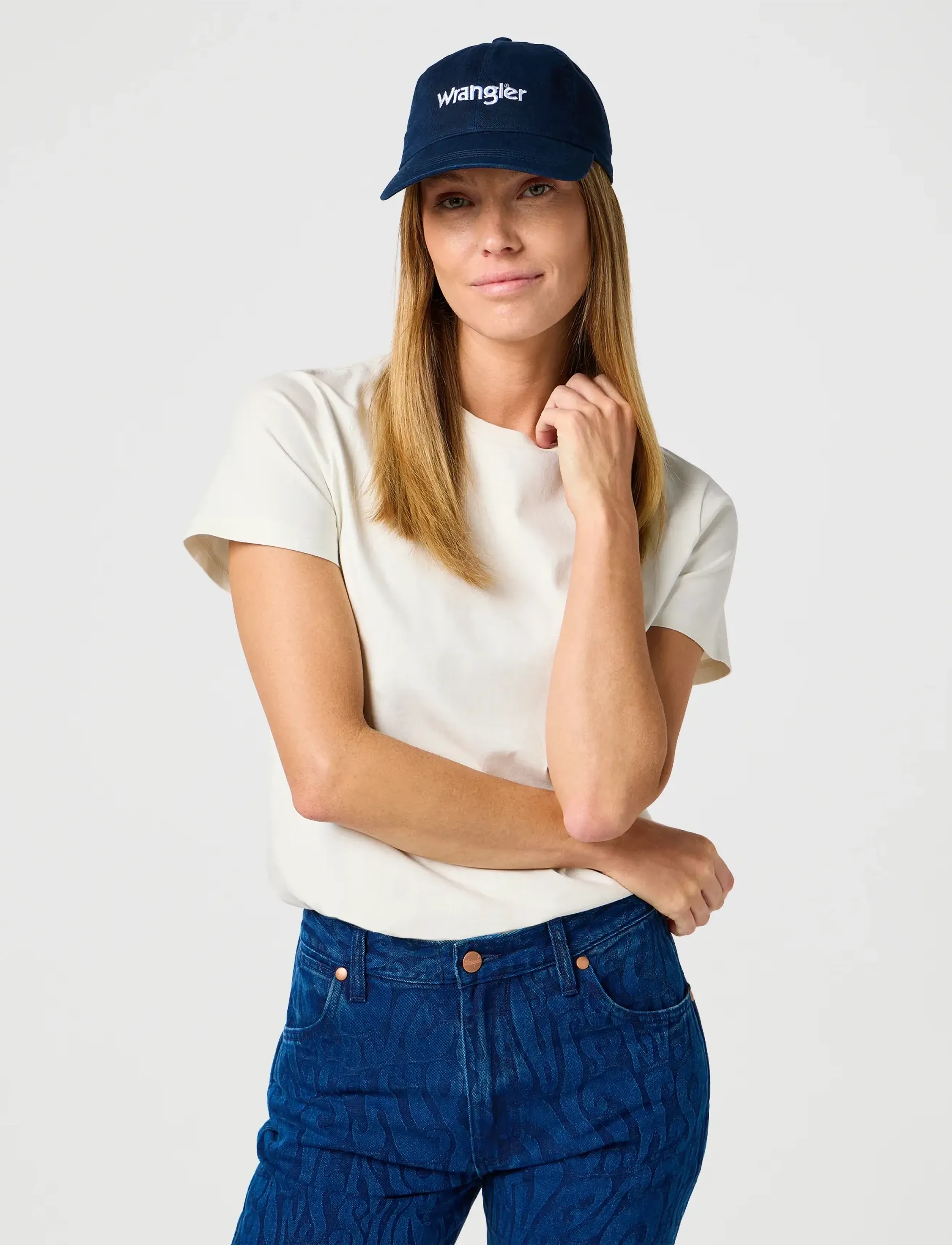 Wrangler - WASHED LOGO CAP - madalaimad hinnad - navy - 5