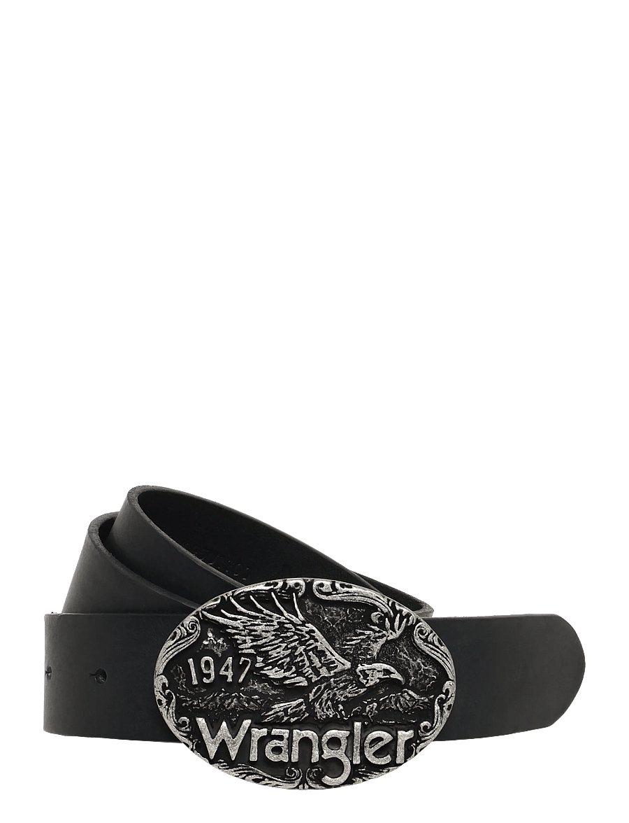 Wrangler - W EAGLE BELT - klassische gürtel - black - 1