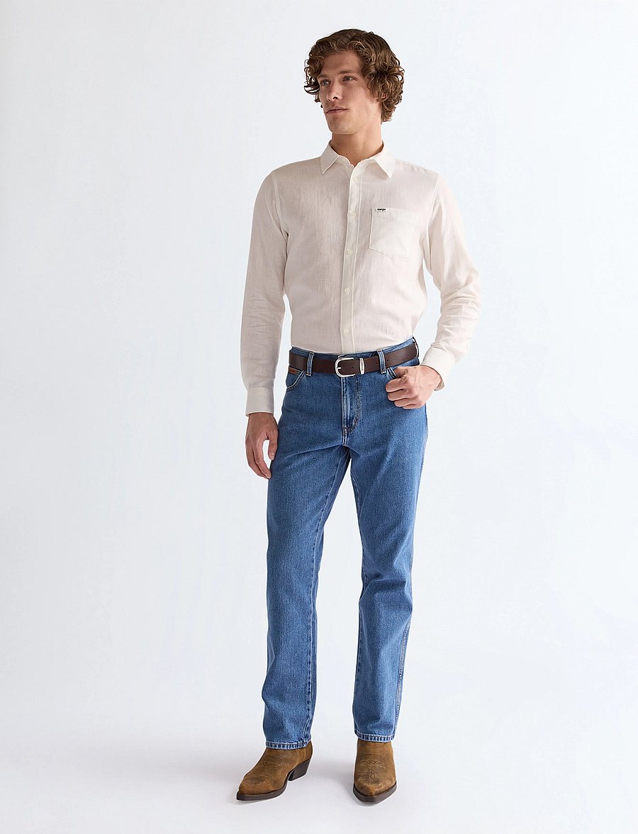 Wrangler - EASY BELT - klassische gürtel - brown - 3