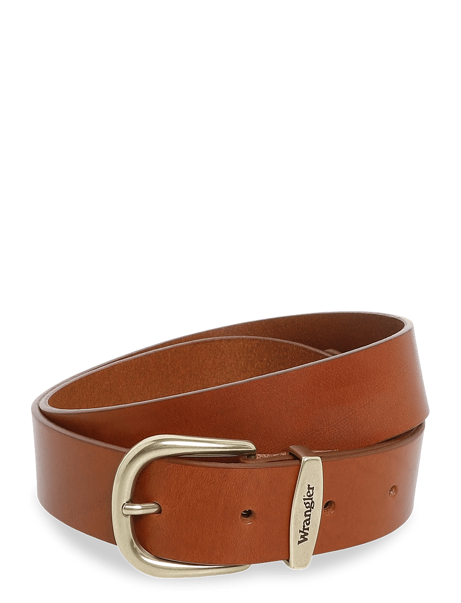 Wrangler - EASY BELT - klassiske bælter - cognac - 1