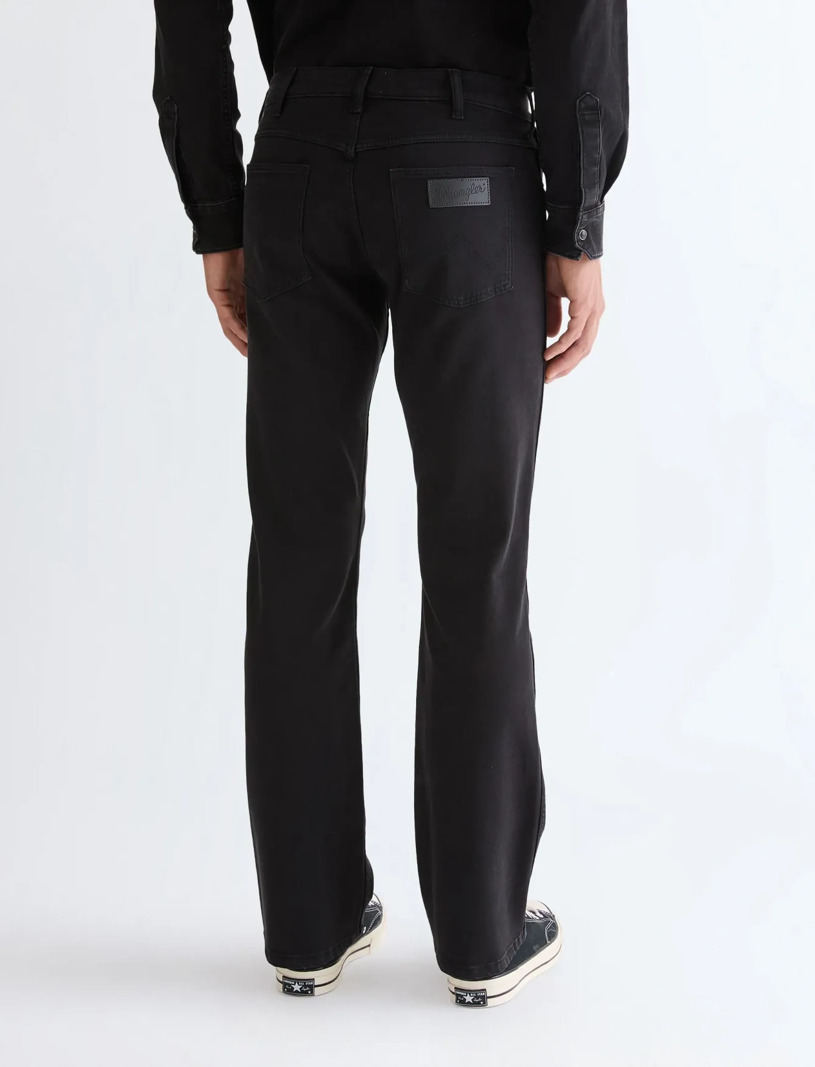 Wrangler - HORIZON - byxor & jeans - black rinse - 3