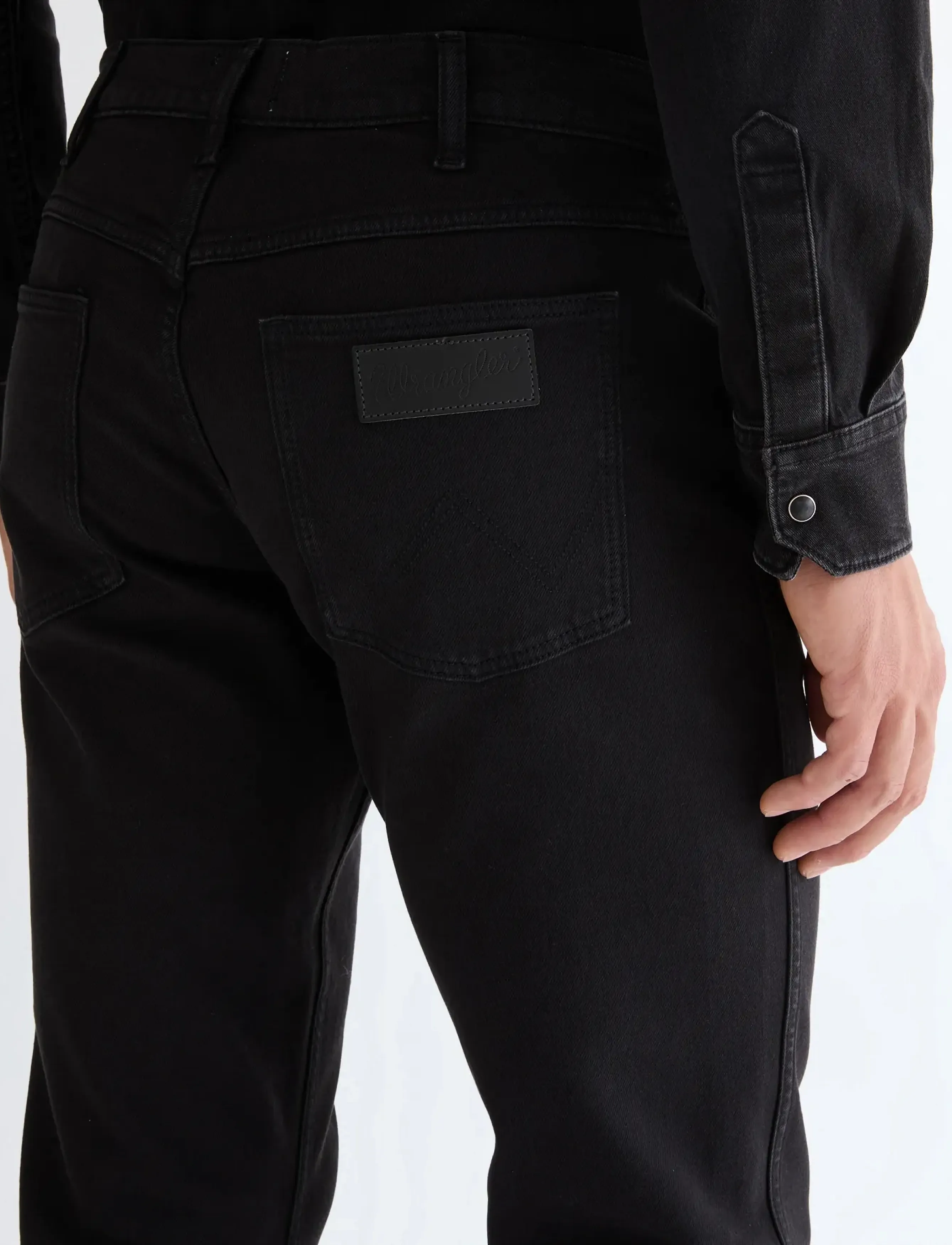 Wrangler - HORIZON - byxor & jeans - black rinse - 5