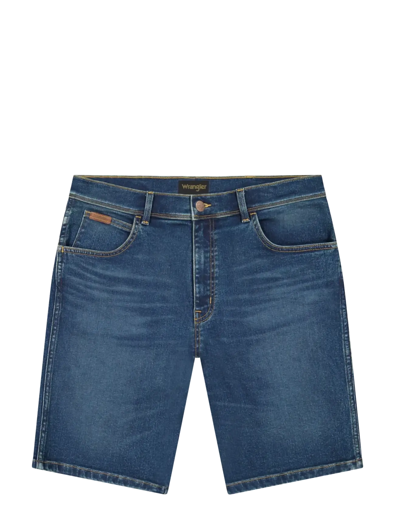 Wrangler TEXAS SHORTS - Denim shorts - OLIVER / blue