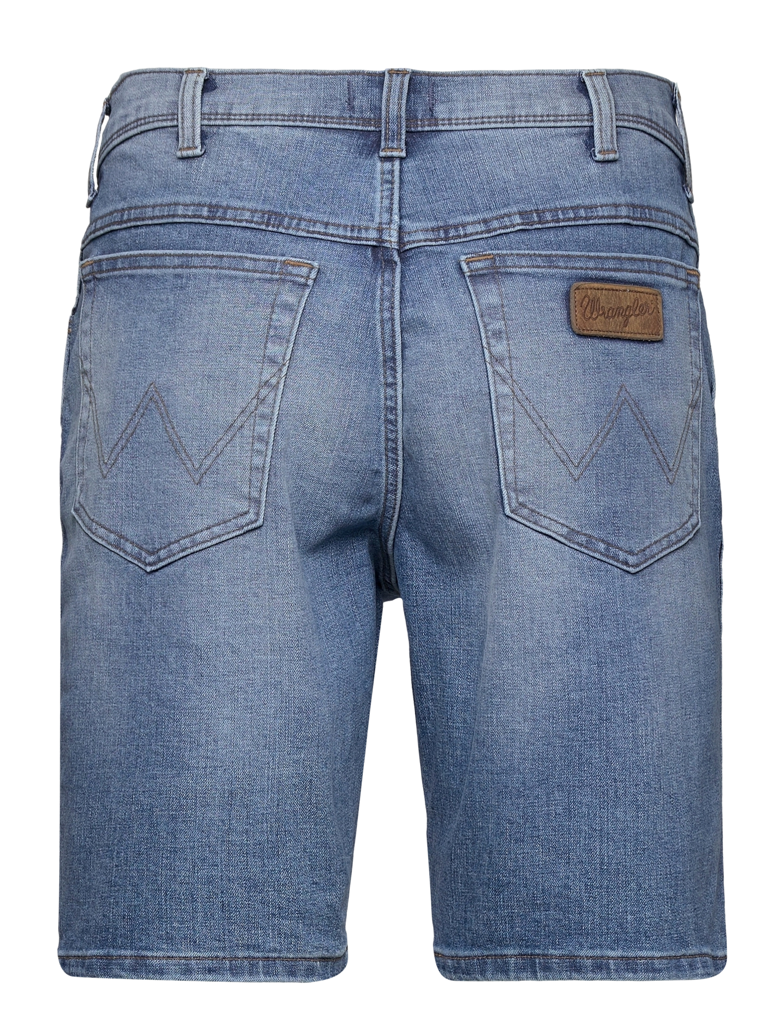 Wrangler - TEXAS SHORTS - light wash - 1