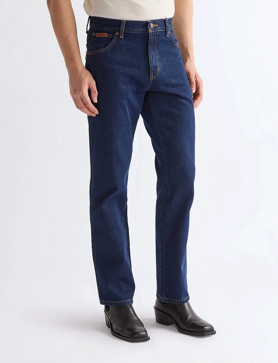 Wrangler - TEXAS - regular jeans - darkstone - 0