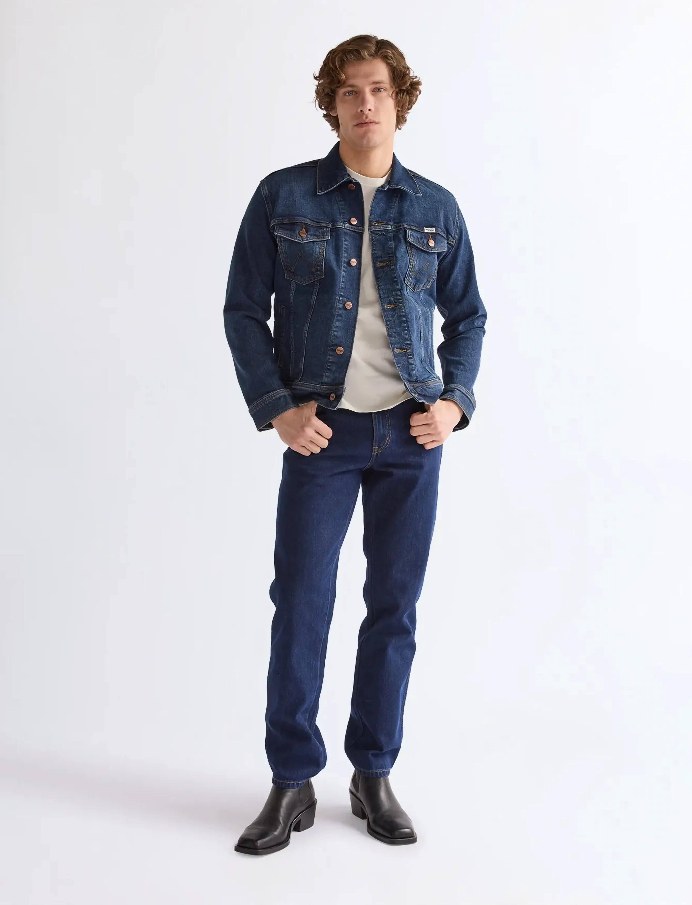 Wrangler - TEXAS - regular jeans - darkstone - 3