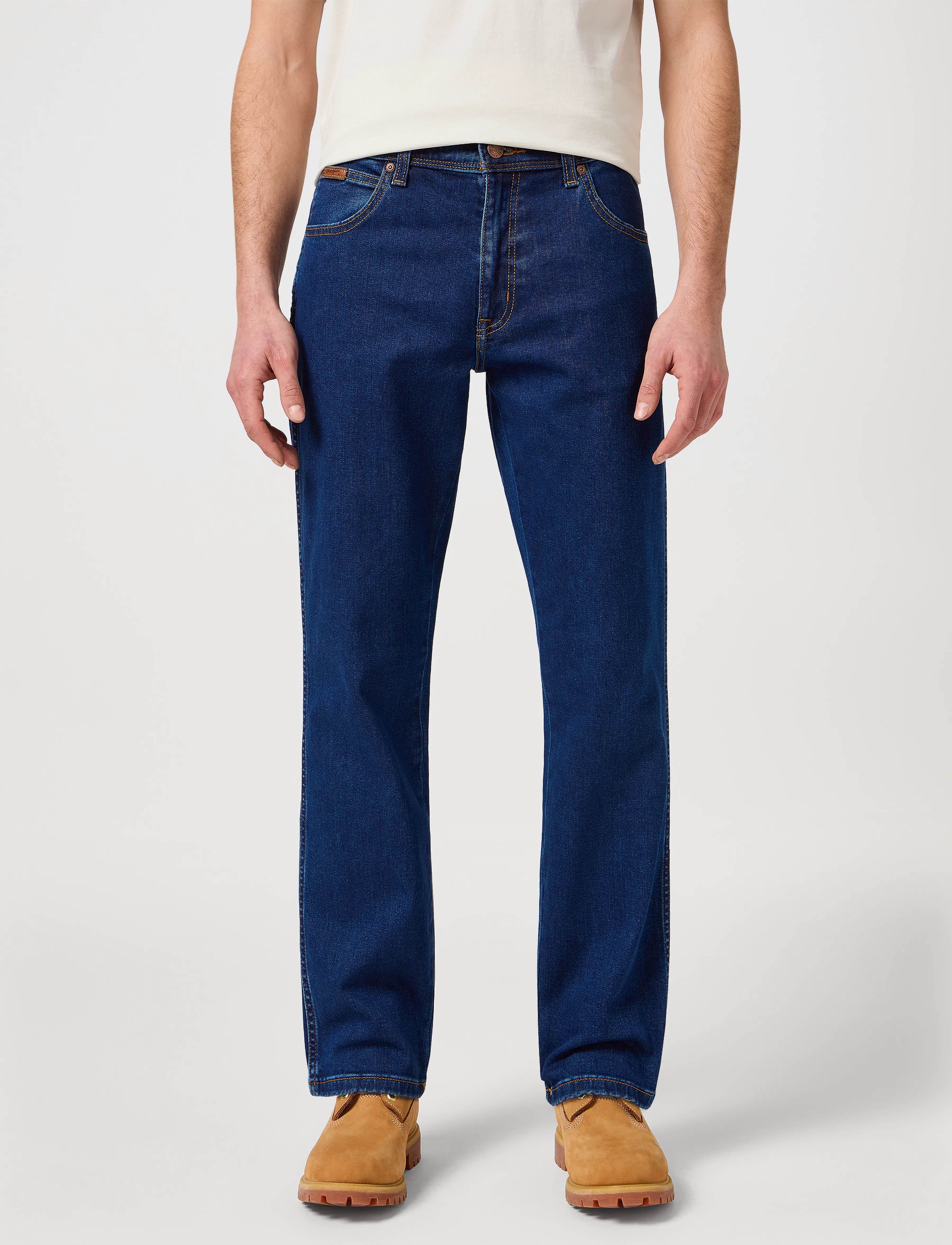 Wrangler TEXAS - Looks for less - DARKSTONE / blue