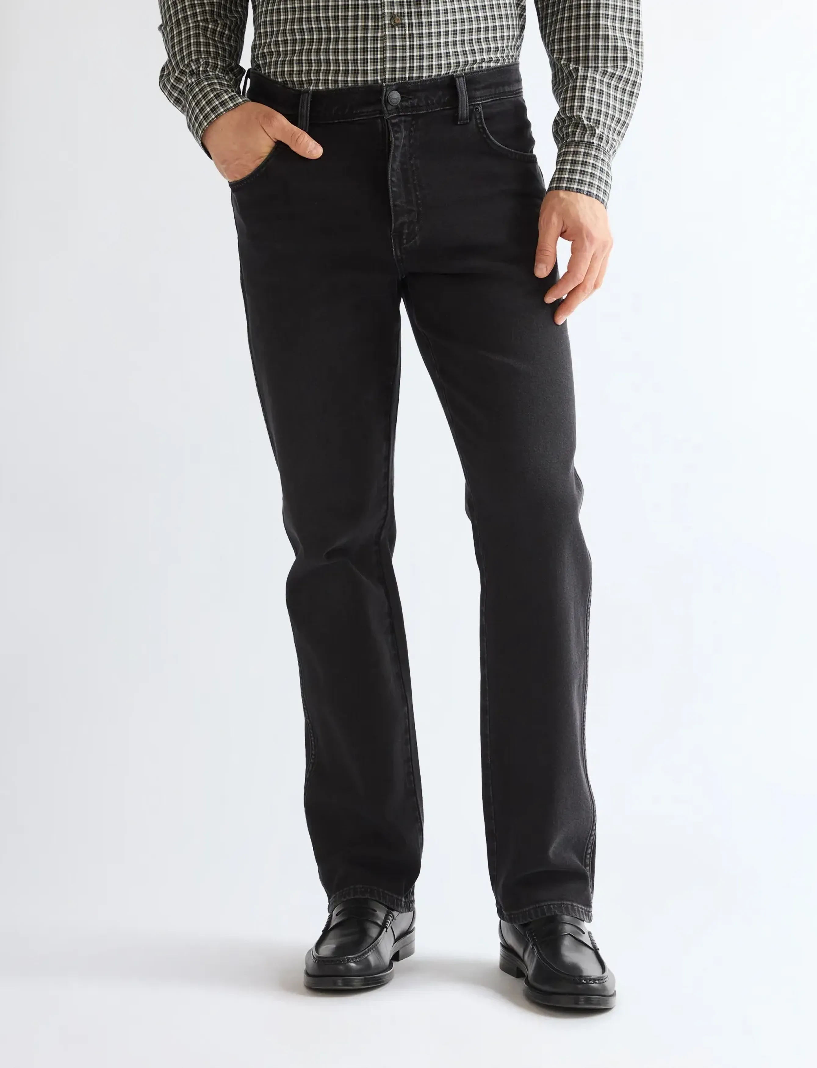 Wrangler Texas, 32 x 32, Grey, Jeans > Almindelige, Herre