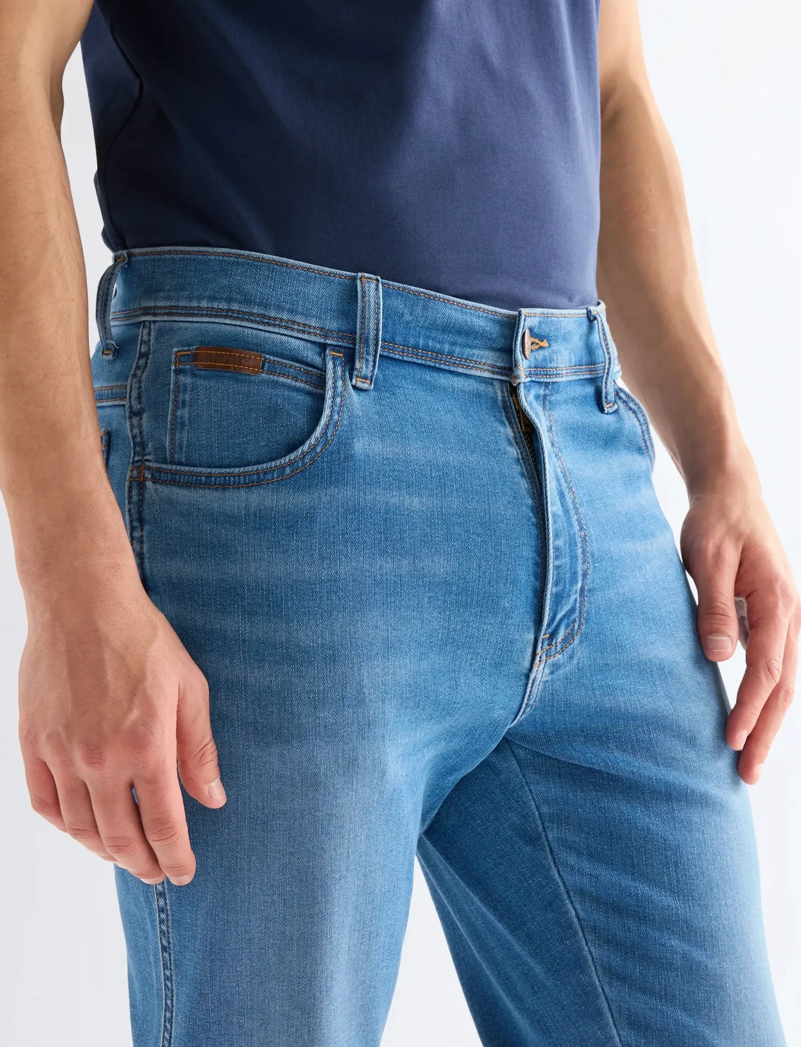Wrangler - TEXAS SLIM - bukser & jeans - light visual - 5