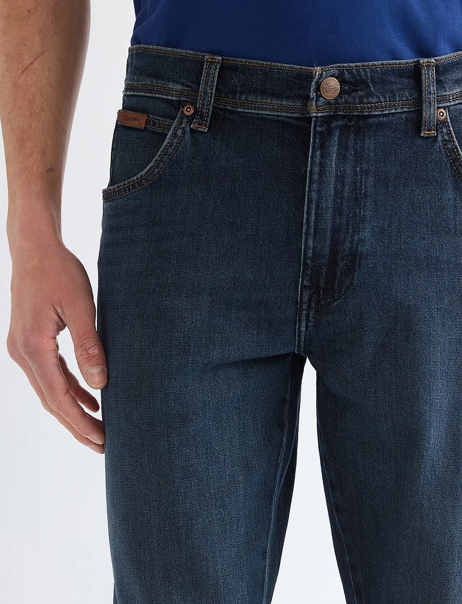 Wrangler - TEXAS SLIM - slim jeans - moonlit - 5