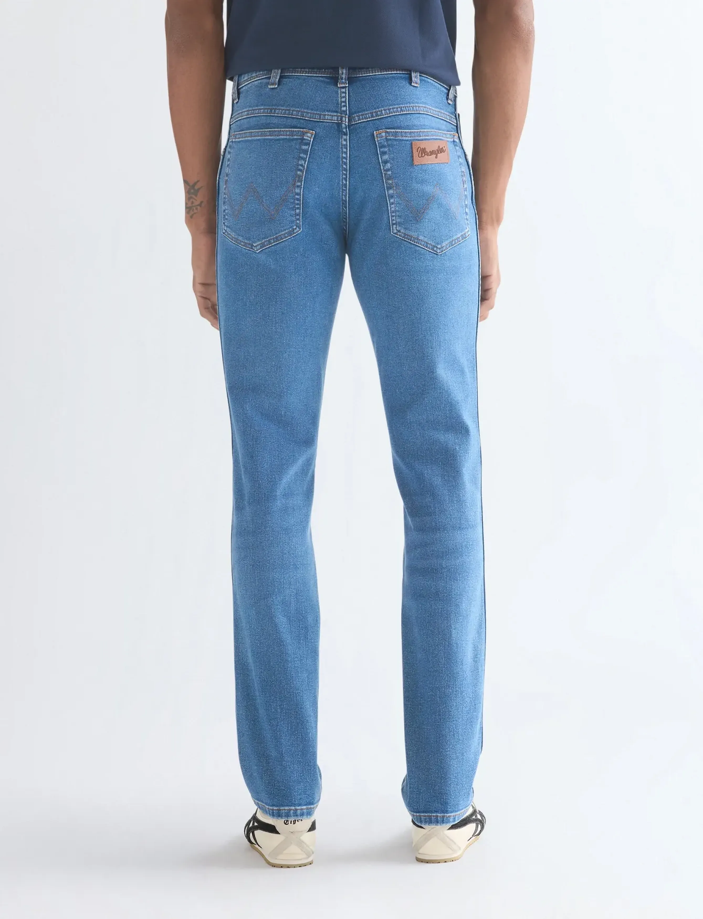 Wrangler - TEXAS SLIM - slim jeans - ridge wash - 3