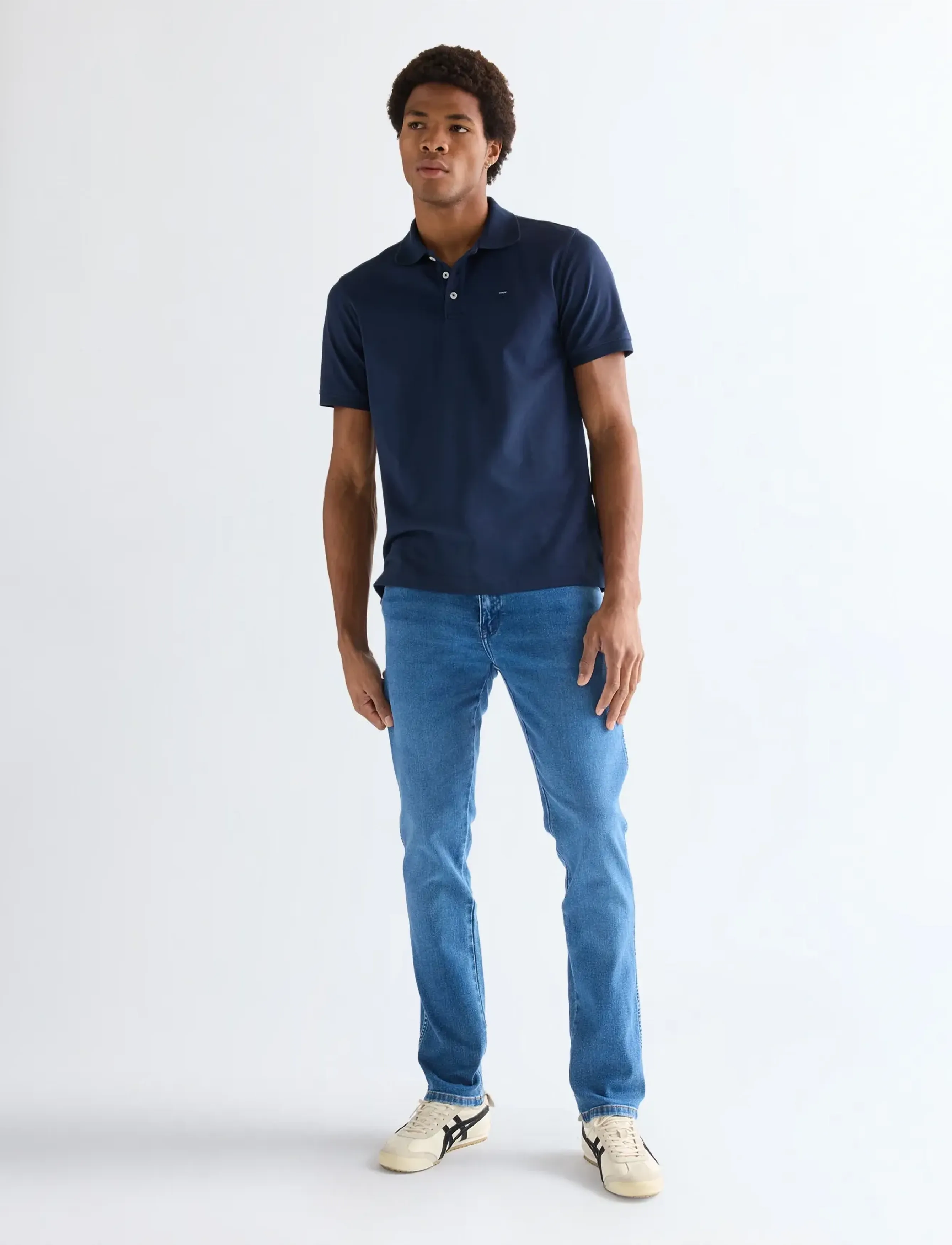 Wrangler - TEXAS SLIM - slim jeans - ridge wash - 4