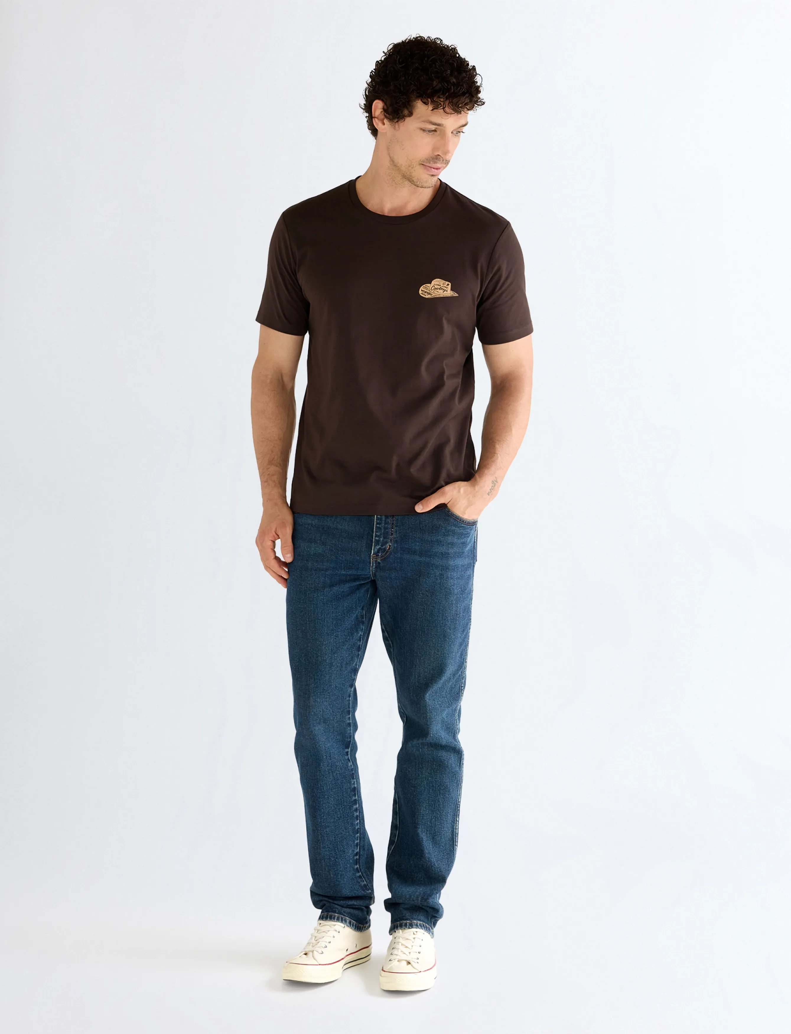 Wrangler - TEXAS SLIM - byxor & jeans - rush - 0