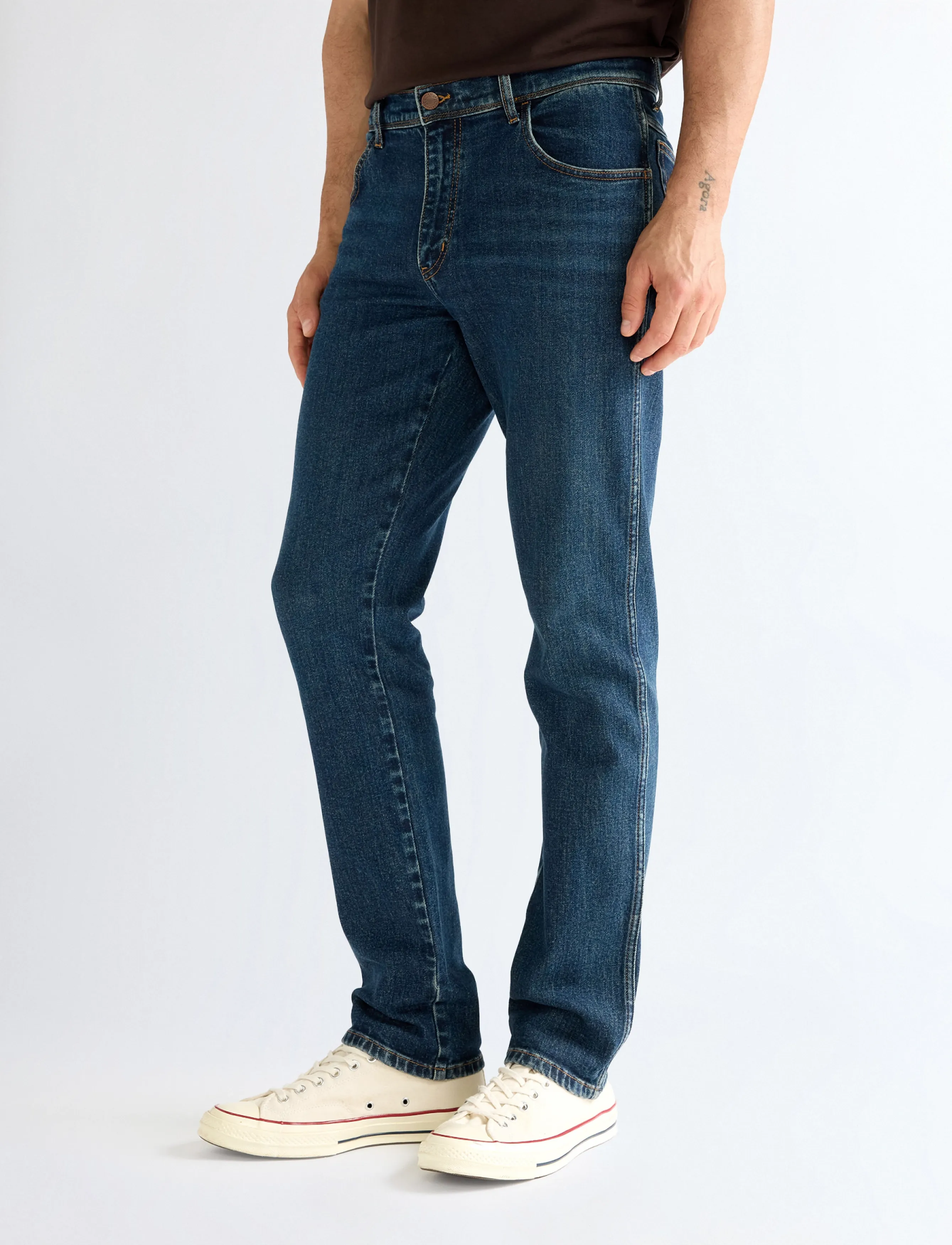 Wrangler - TEXAS SLIM - byxor & jeans - rush - 3