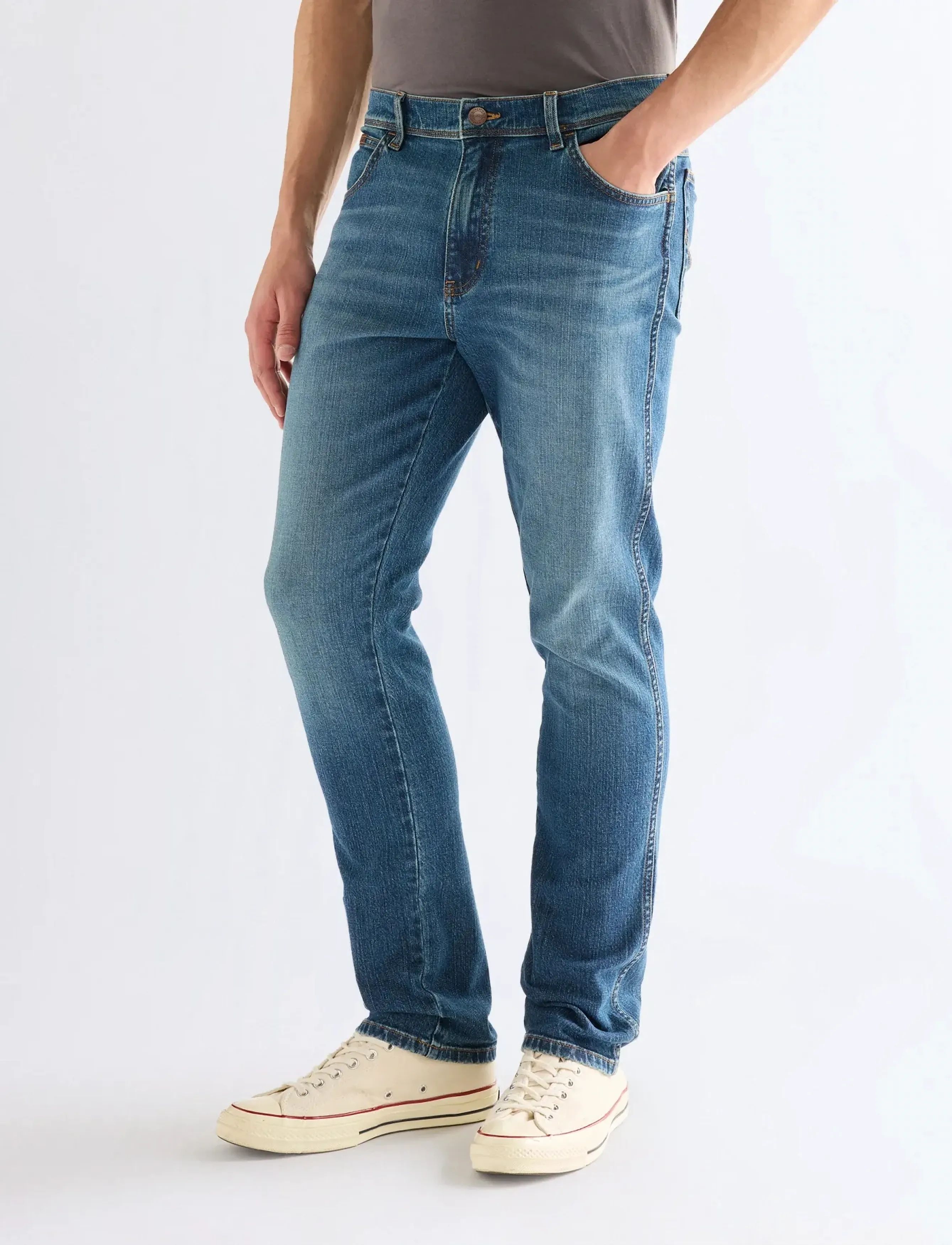 Wrangler - TEXAS SLIM - bukser & jeans - wisteria - 3