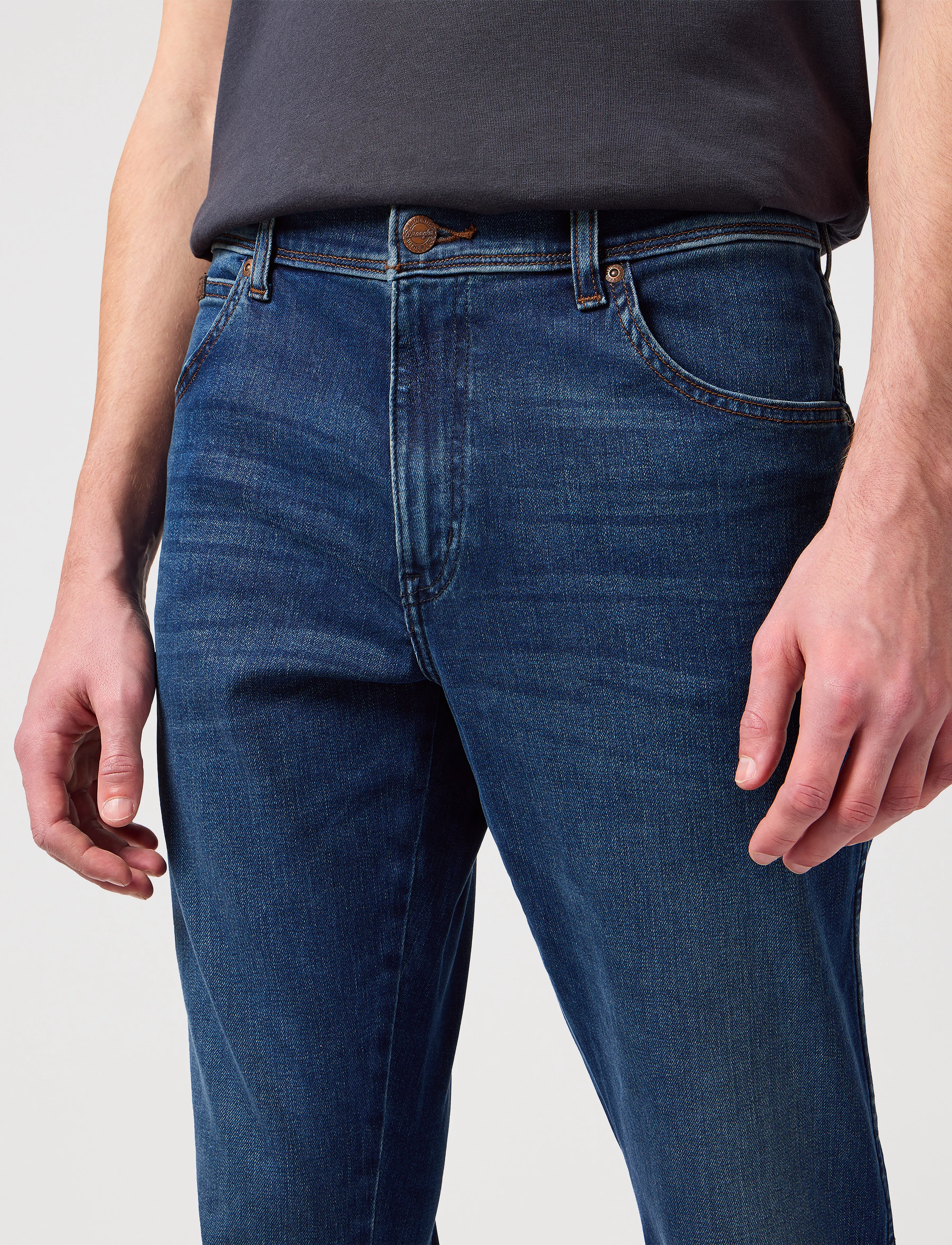 Wrangler - TEXAS SLIM - regular jeans - silkyway - 5