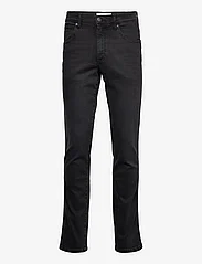 Wrangler - TEXAS SLIM - slim jeans - black crow - 0
