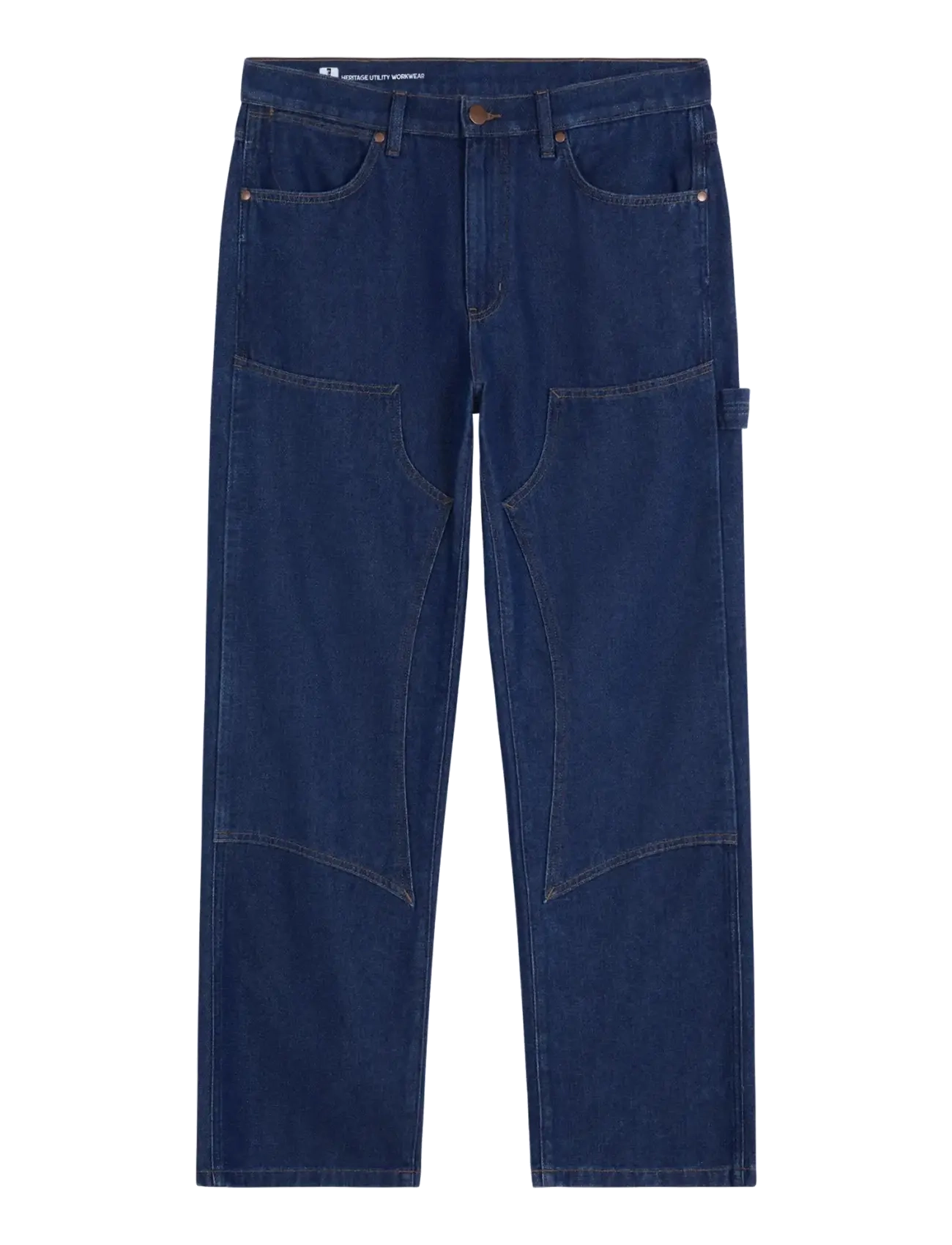 Wrangler - DOUBLE KNEE CARPENTER - dark indigo - 1