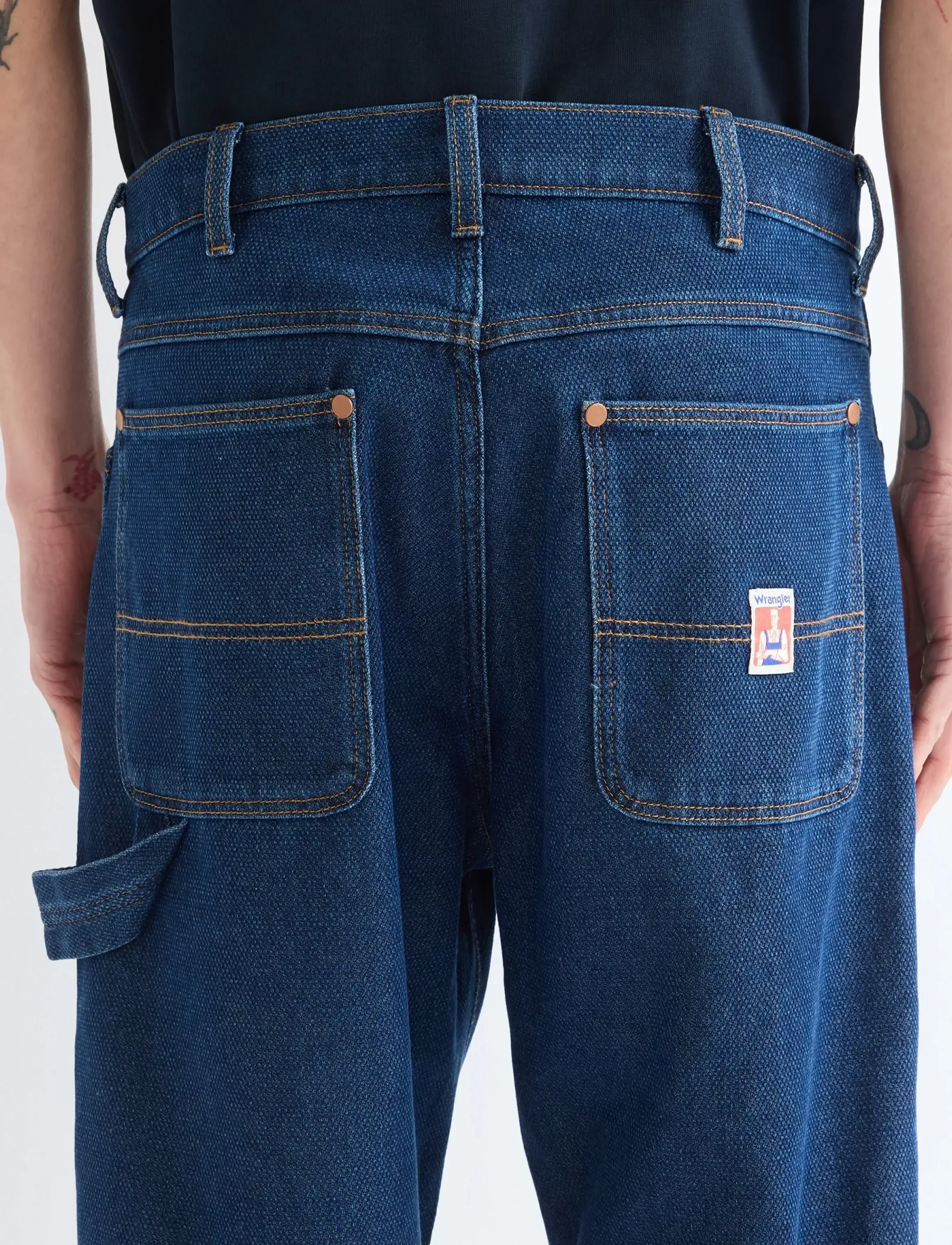 WRANGLER Double Knee Carpenter casual byxor herr – bild 5