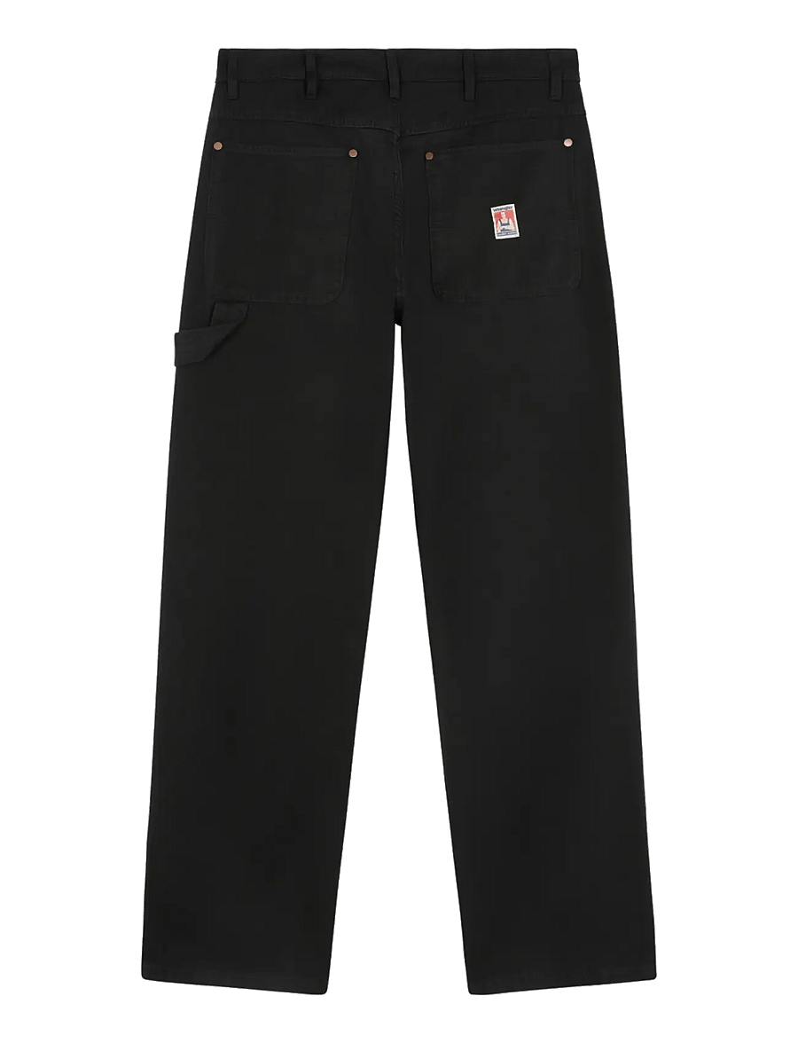 Wrangler - DOUBLE KNEE CARPENTER - loose jeans - jet black - 2