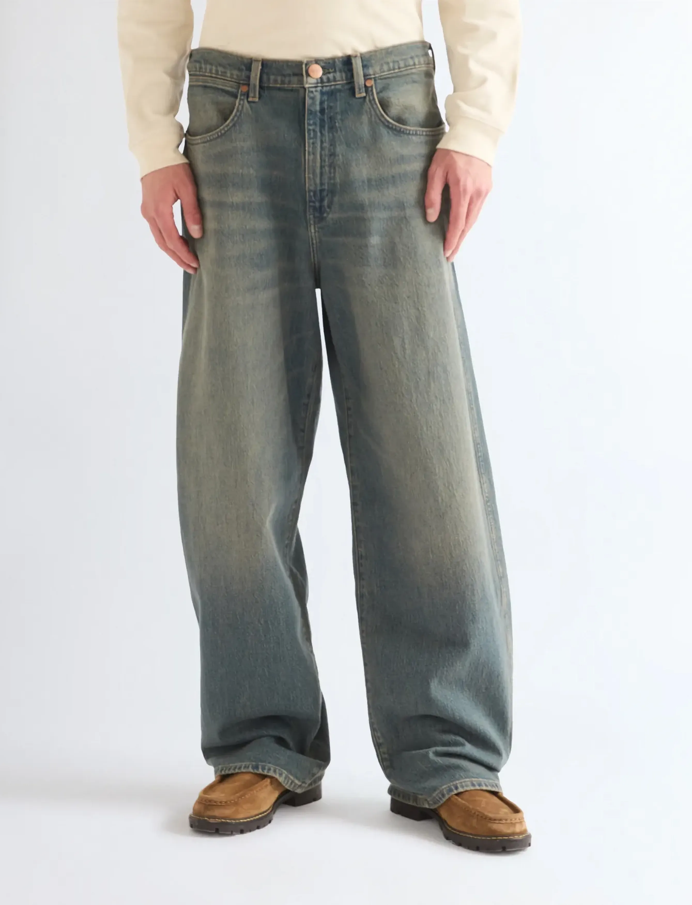 Wrangler BAGGY - Wrangler - COOL CURRENT / blue
