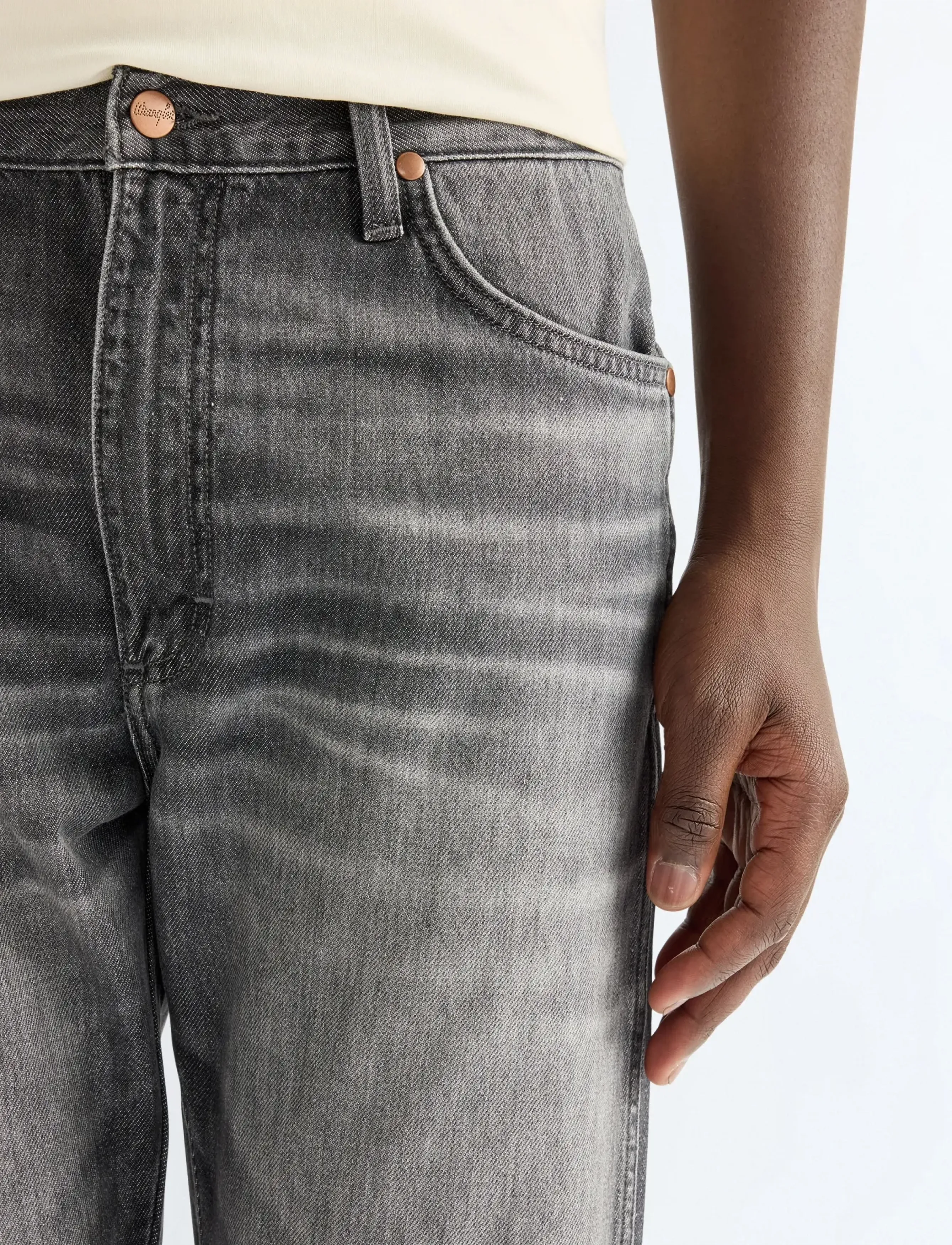 Wrangler - 13MWZ - regular jeans - smoky granite - 5