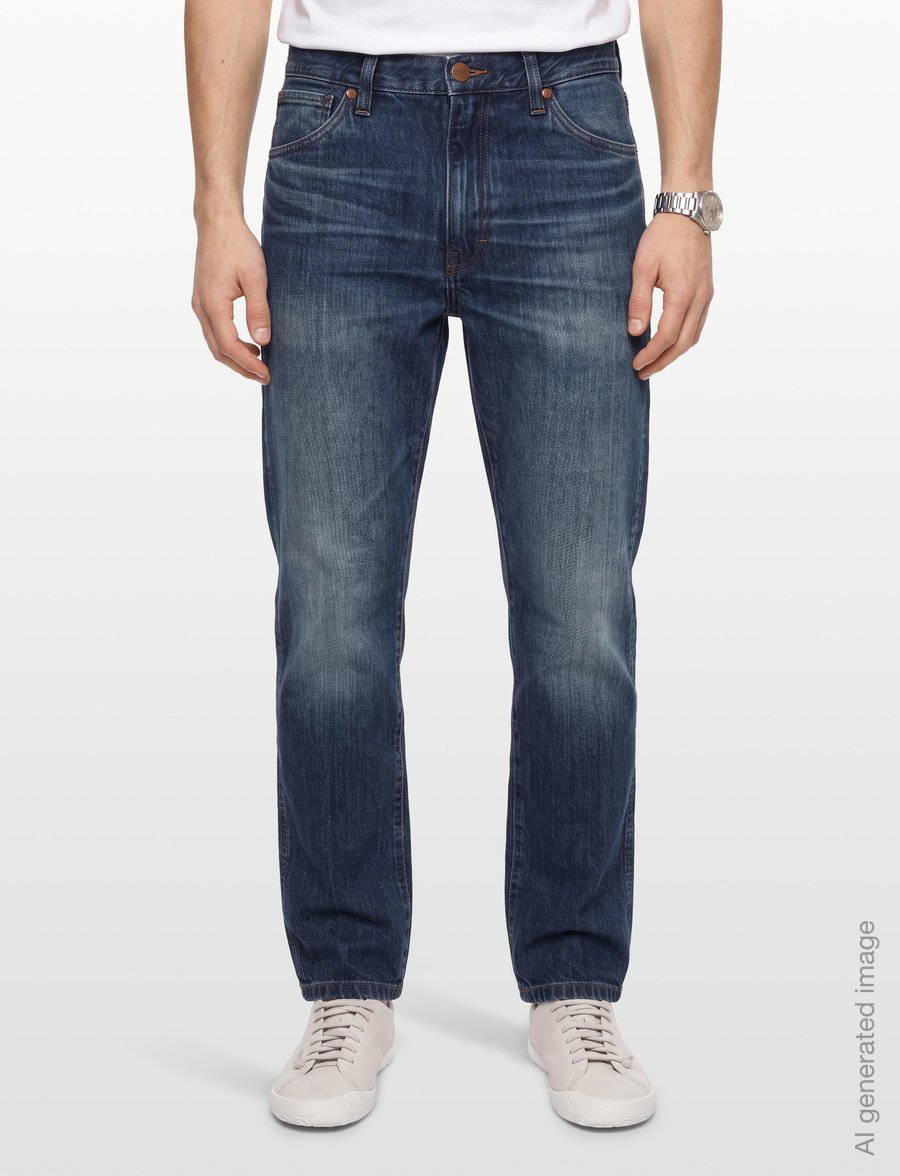 Wrangler - 13MWZ - klassikalised teksad - work wear fade - 3