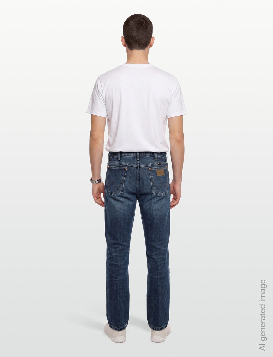 Wrangler - 13MWZ - klassikalised teksad - work wear fade - 4