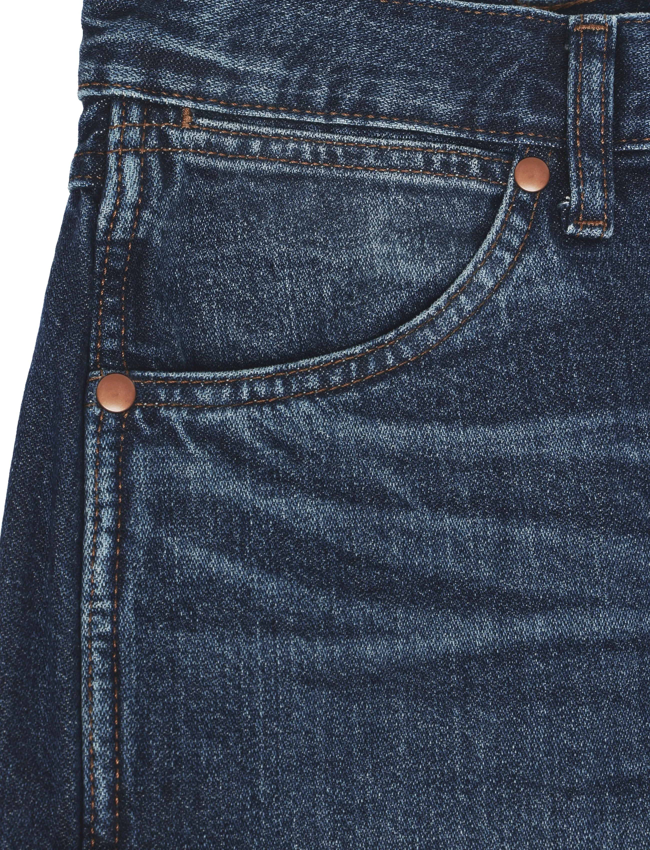 Wrangler - 13MWZ - klassikalised teksad - work wear fade - 5