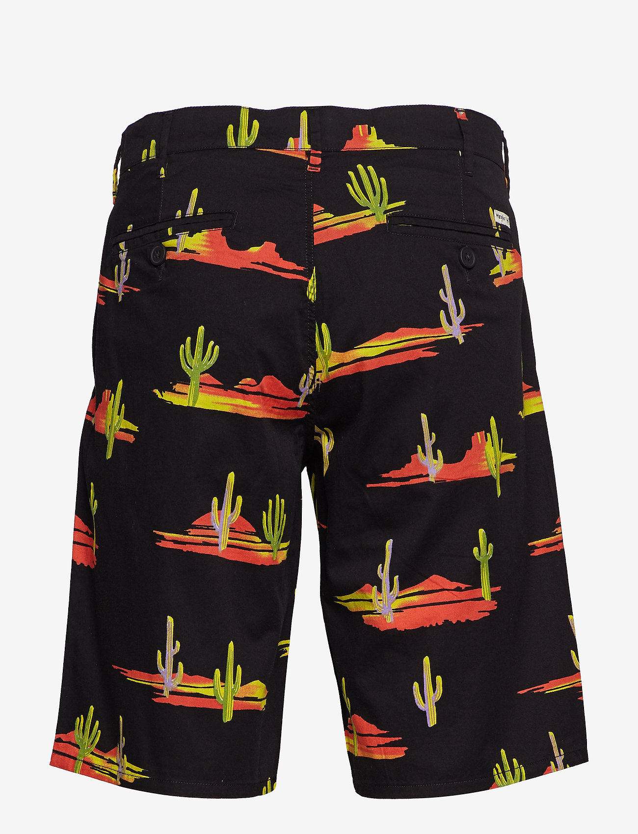 Wrangler - CHINO SHORT - faded black - 1