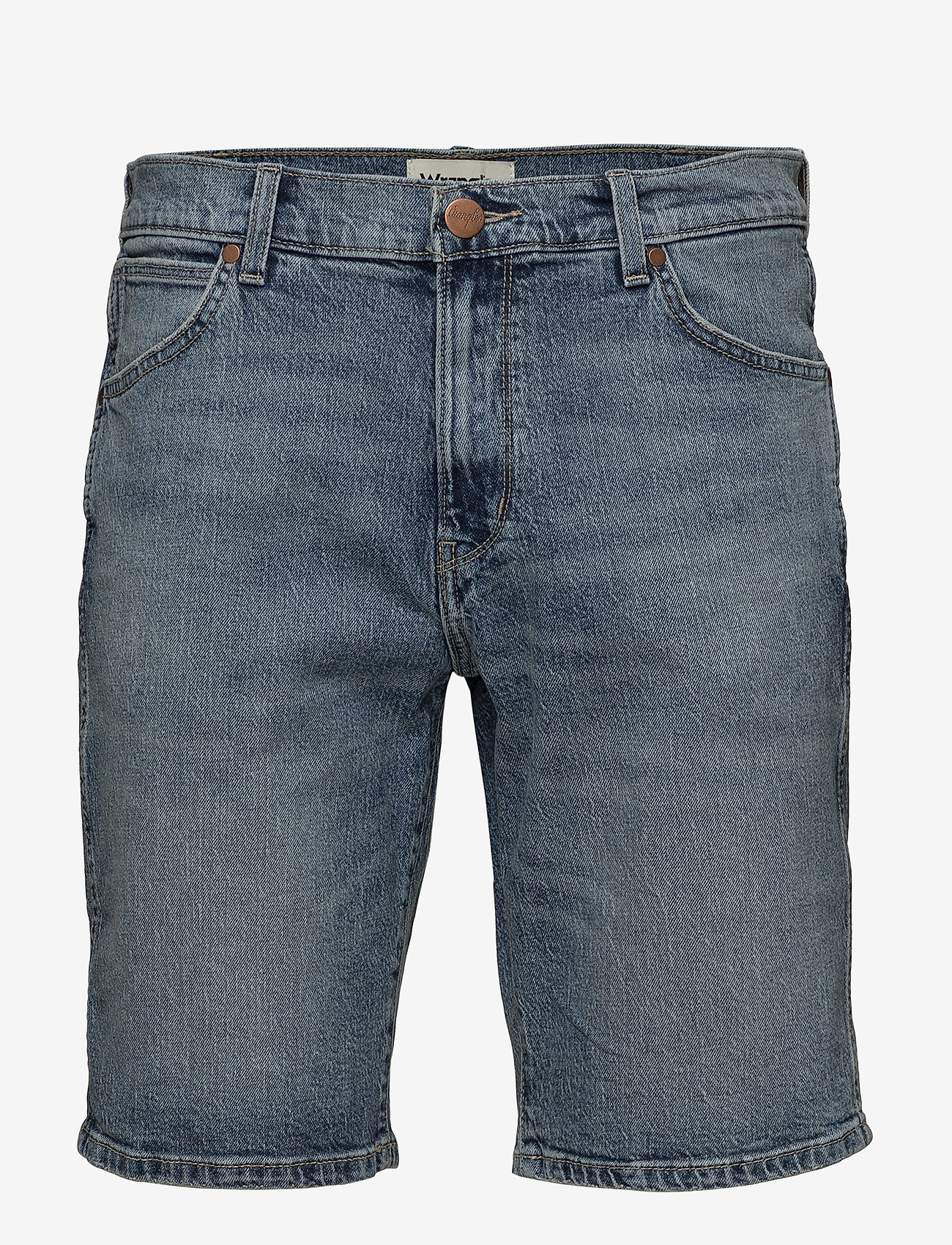 Wrangler - DENIM SHORT - light marble - 0