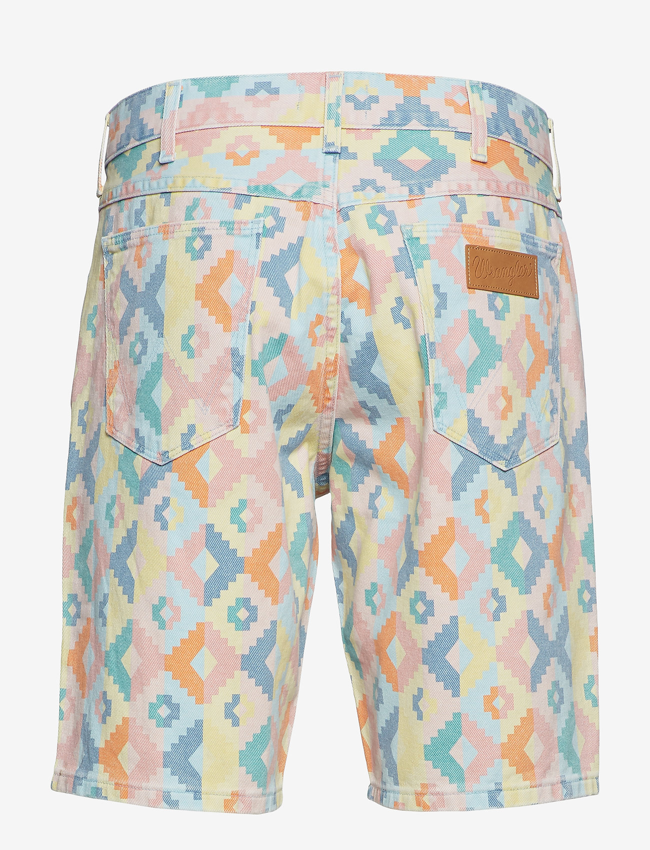 Wrangler - 5 POCKET SHORT - navajo print - 1