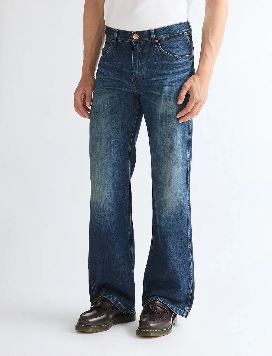 Wrangler - LOOSE BOOT - weite jeans - work wear fade - 0
