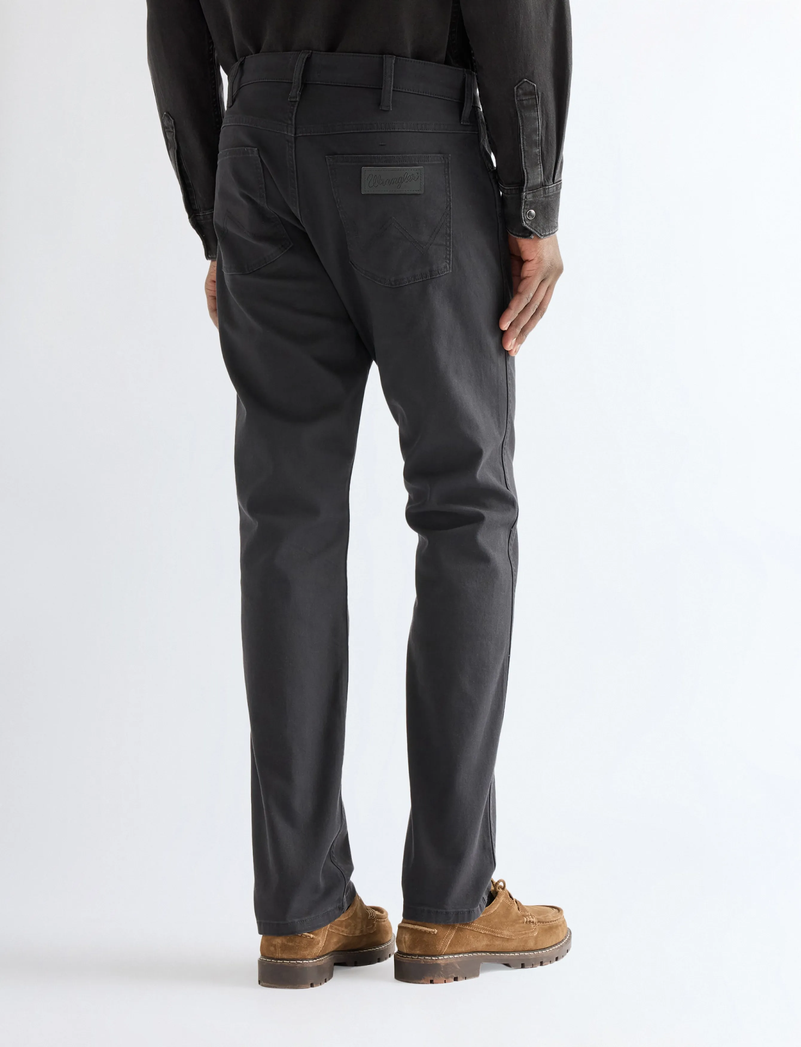 Wrangler - GREENSBORO - regular jeans - caviar - 4