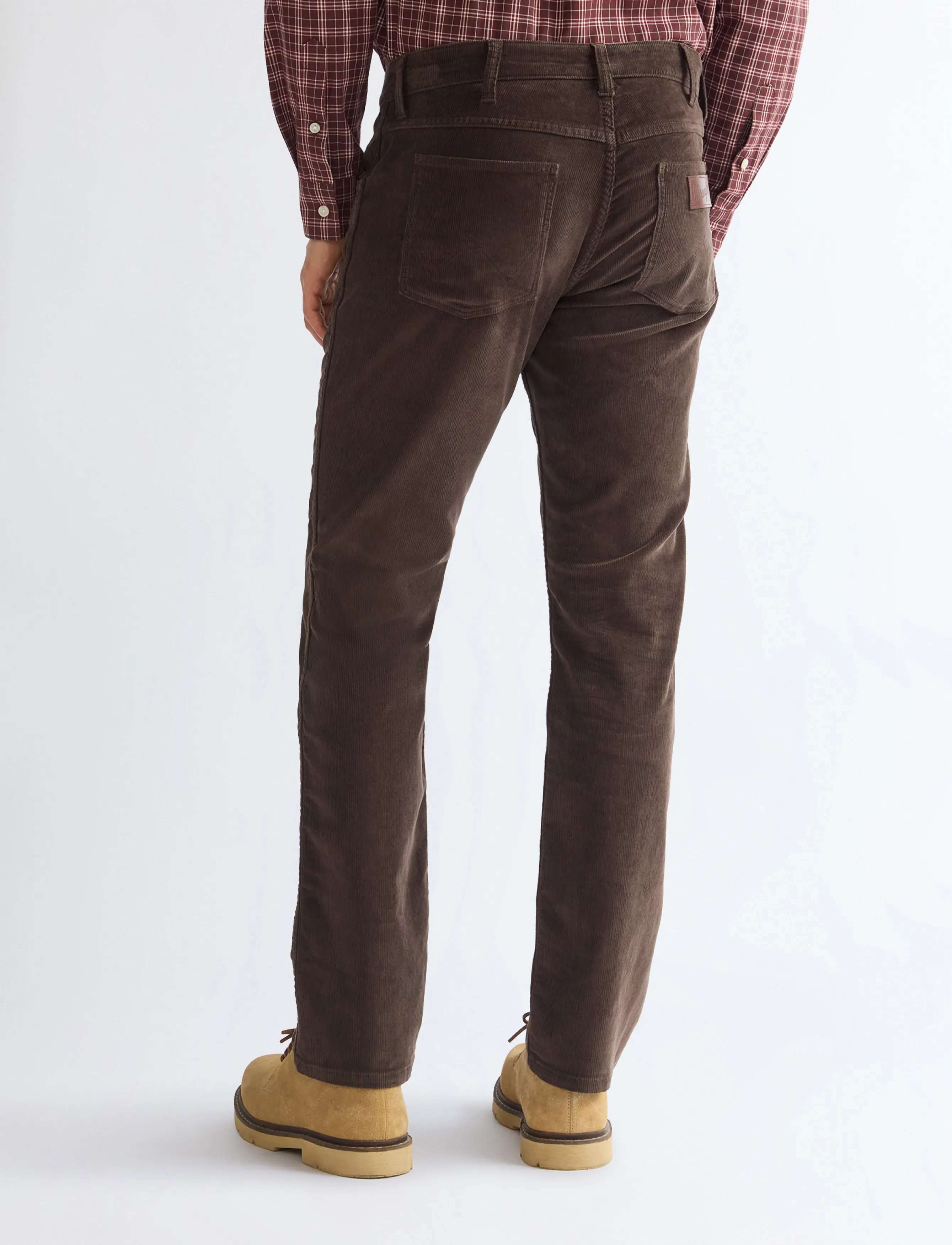 Wrangler - GREENSBORO - hosen & jeans - chocolate brown - 4