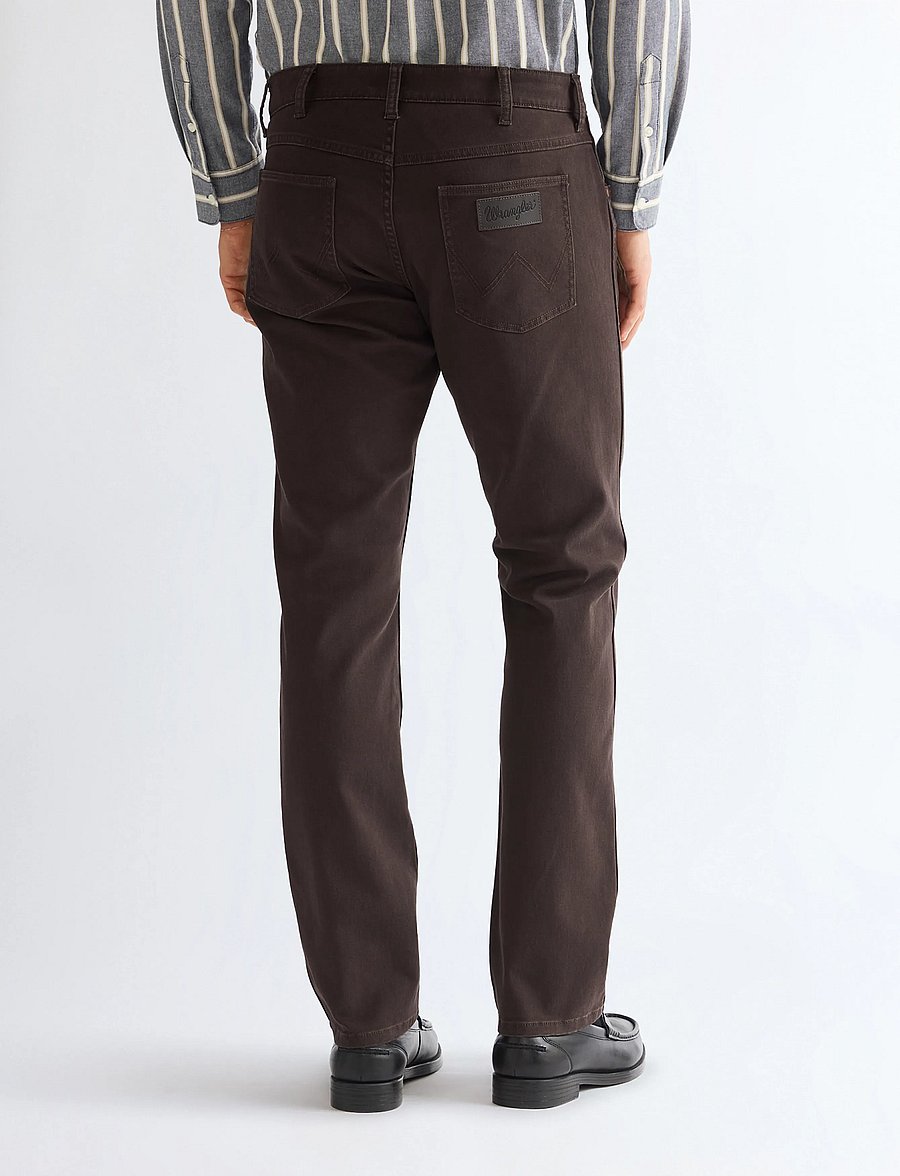 Wrangler - GREENSBORO - normale jeans - chocolate torte - 4