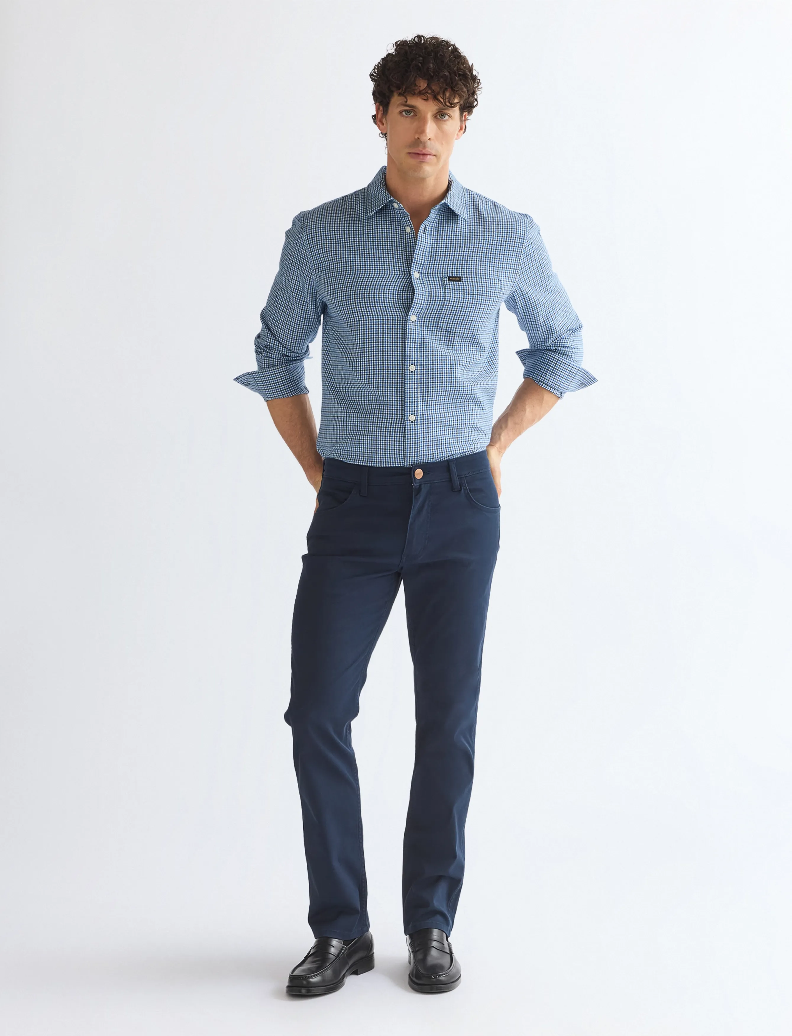 Wrangler - GREENSBORO - püksid & teksad - dark sapphire - 3
