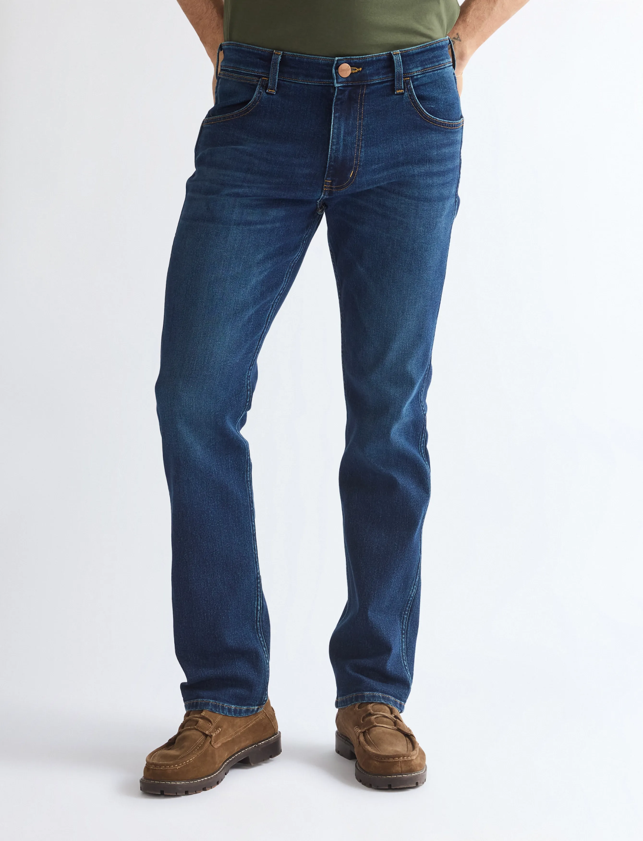 Wrangler GREENSBORO - Regular jeans - FABLE / navy