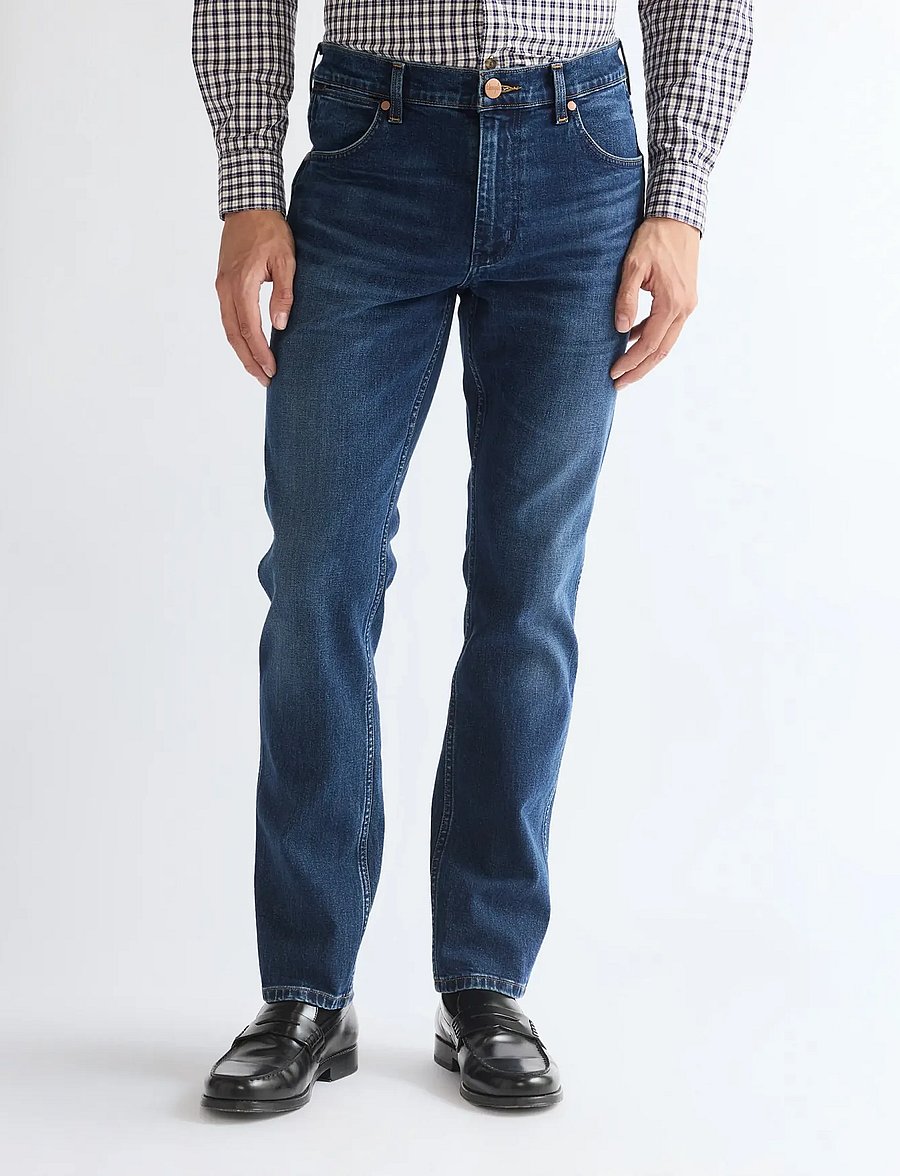 Wrangler - GREENSBORO - normale jeans - frozen night - 0