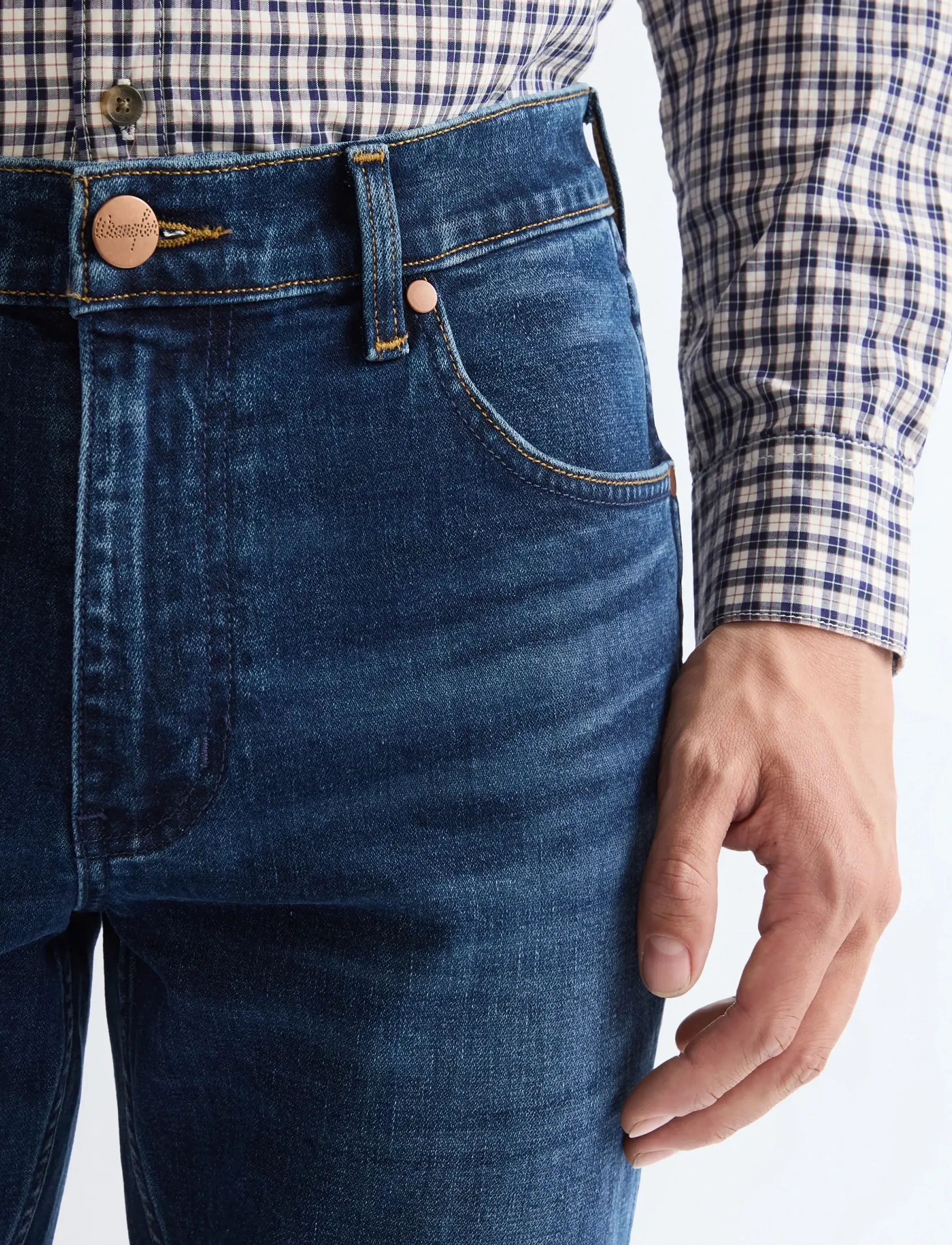WRANGLER Greensboro straight leg jeans herr – bild 5