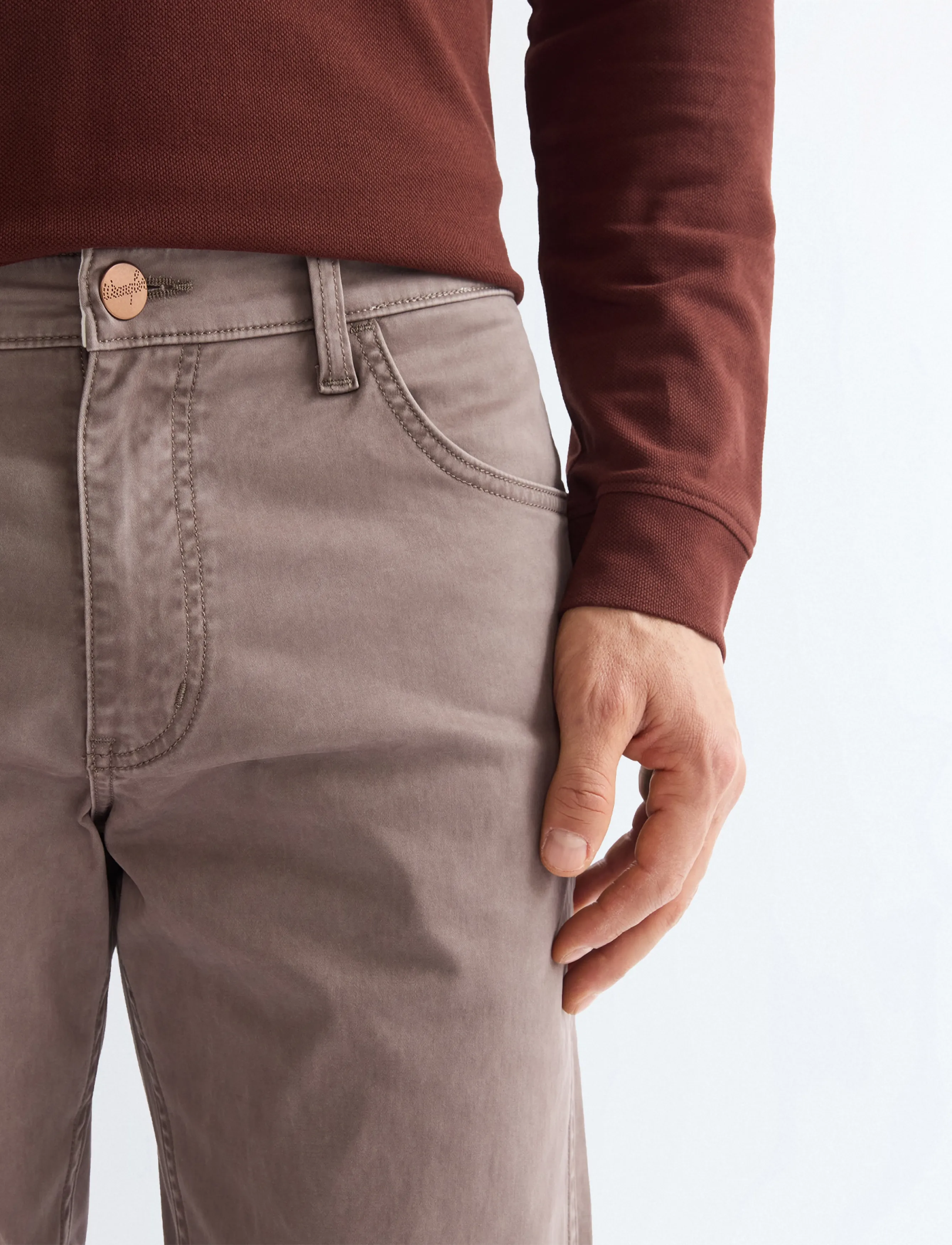 Wrangler - GREENSBORO - hosen & jeans - iron - 5
