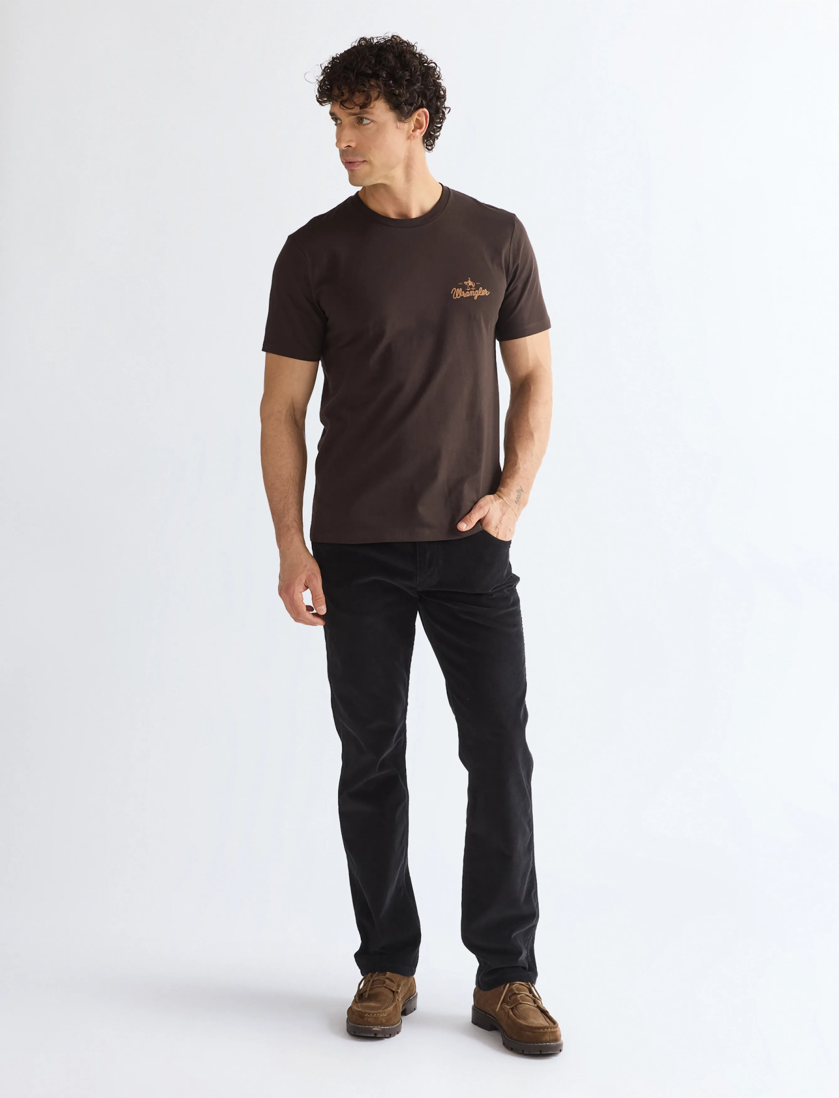 Wrangler - GREENSBORO - püksid & teksad - jet black - 3
