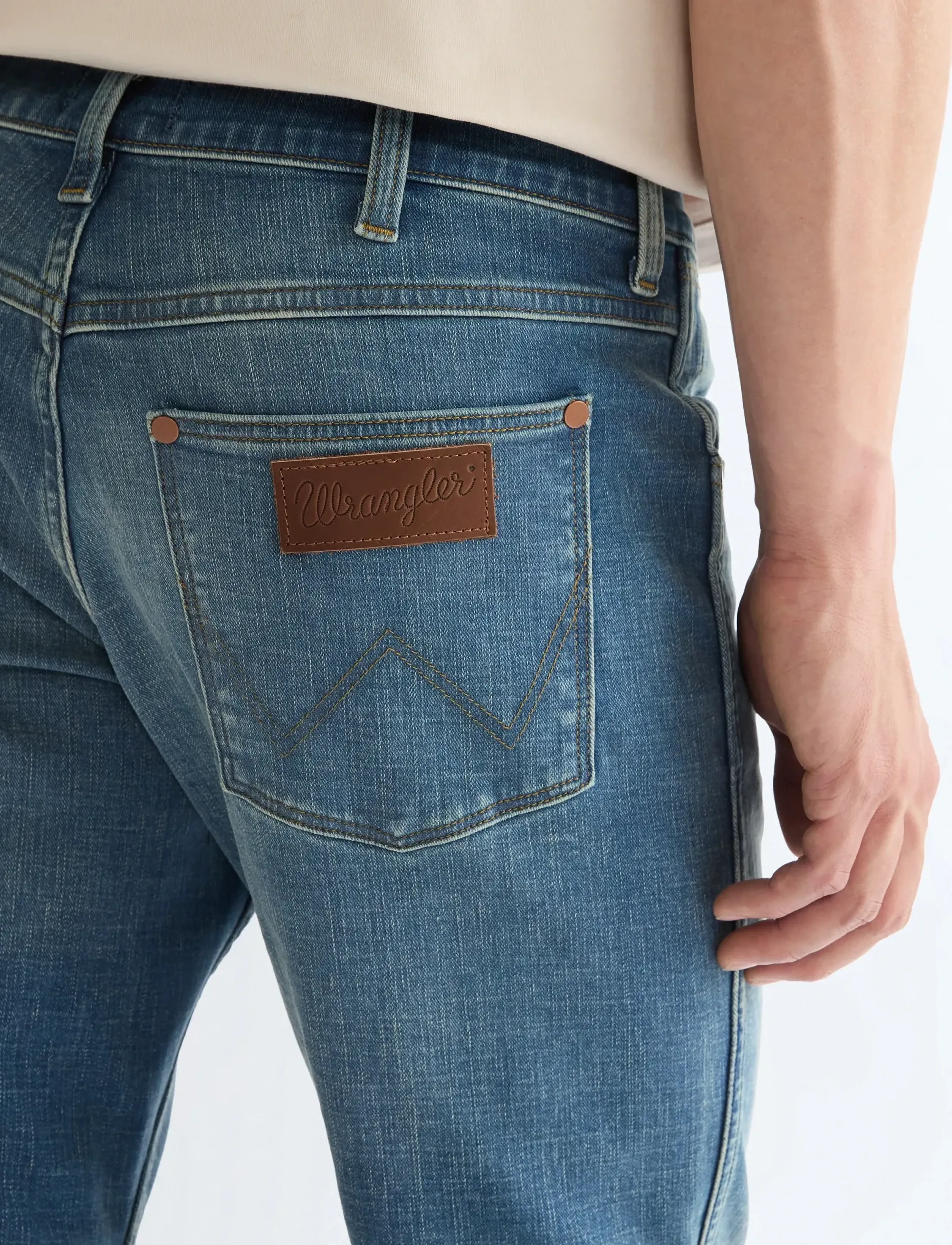 Wrangler - GREENSBORO - regular jeans - mist - 5
