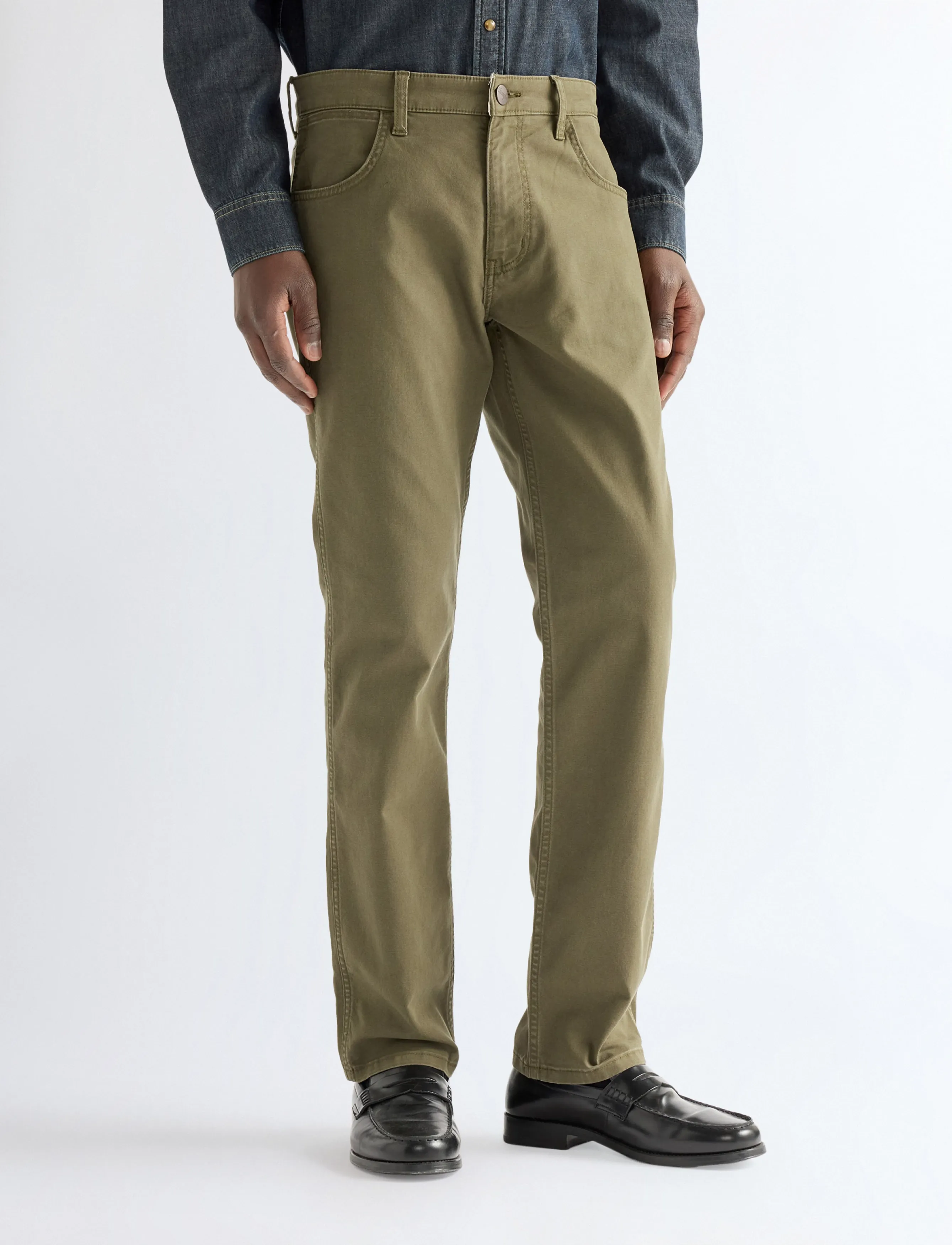 Wrangler GREENSBORO - Regular jeans - OLIVE NIGHT / khaki/green