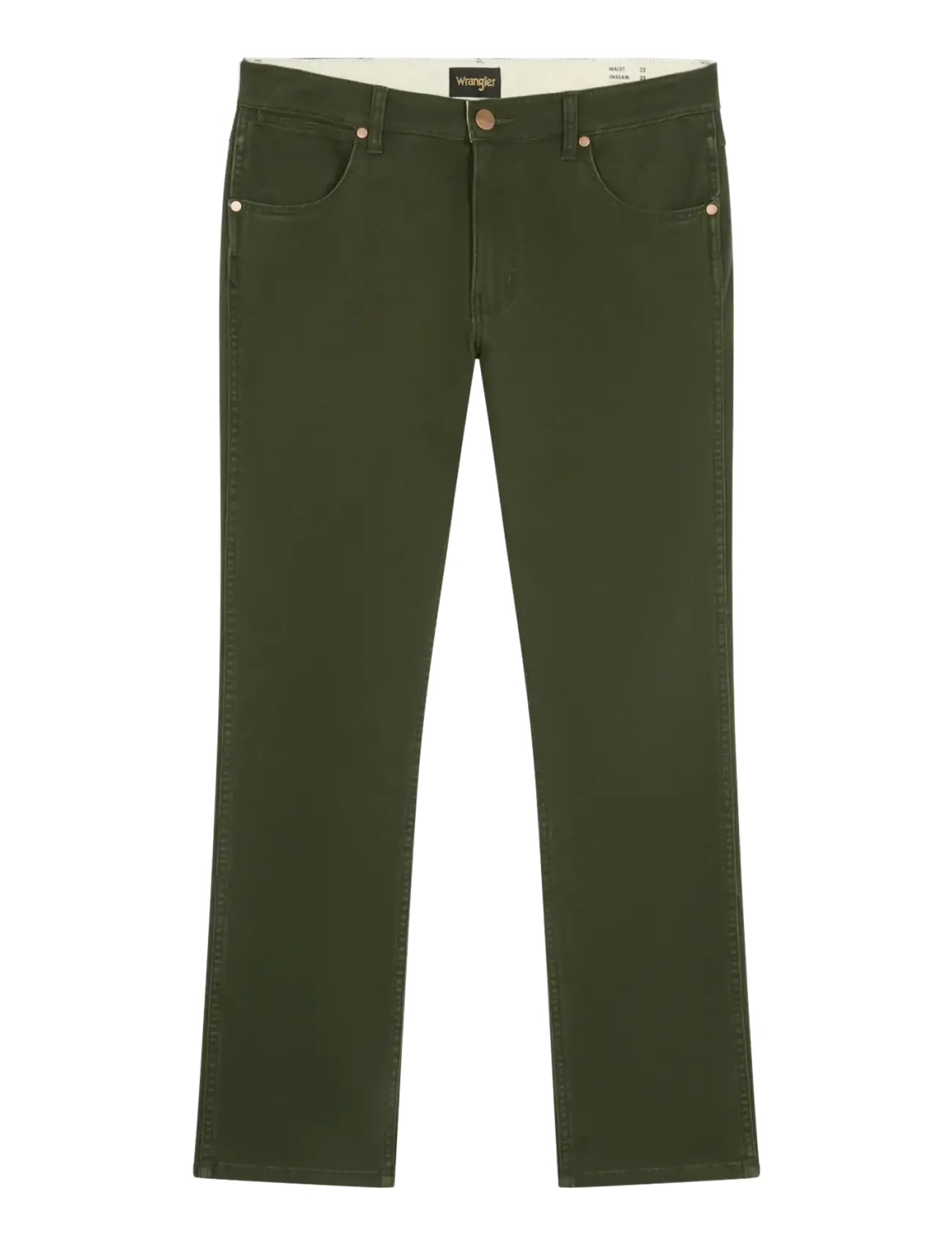 Wrangler GREENSBORO - Jeans - ROSIN / khaki/green