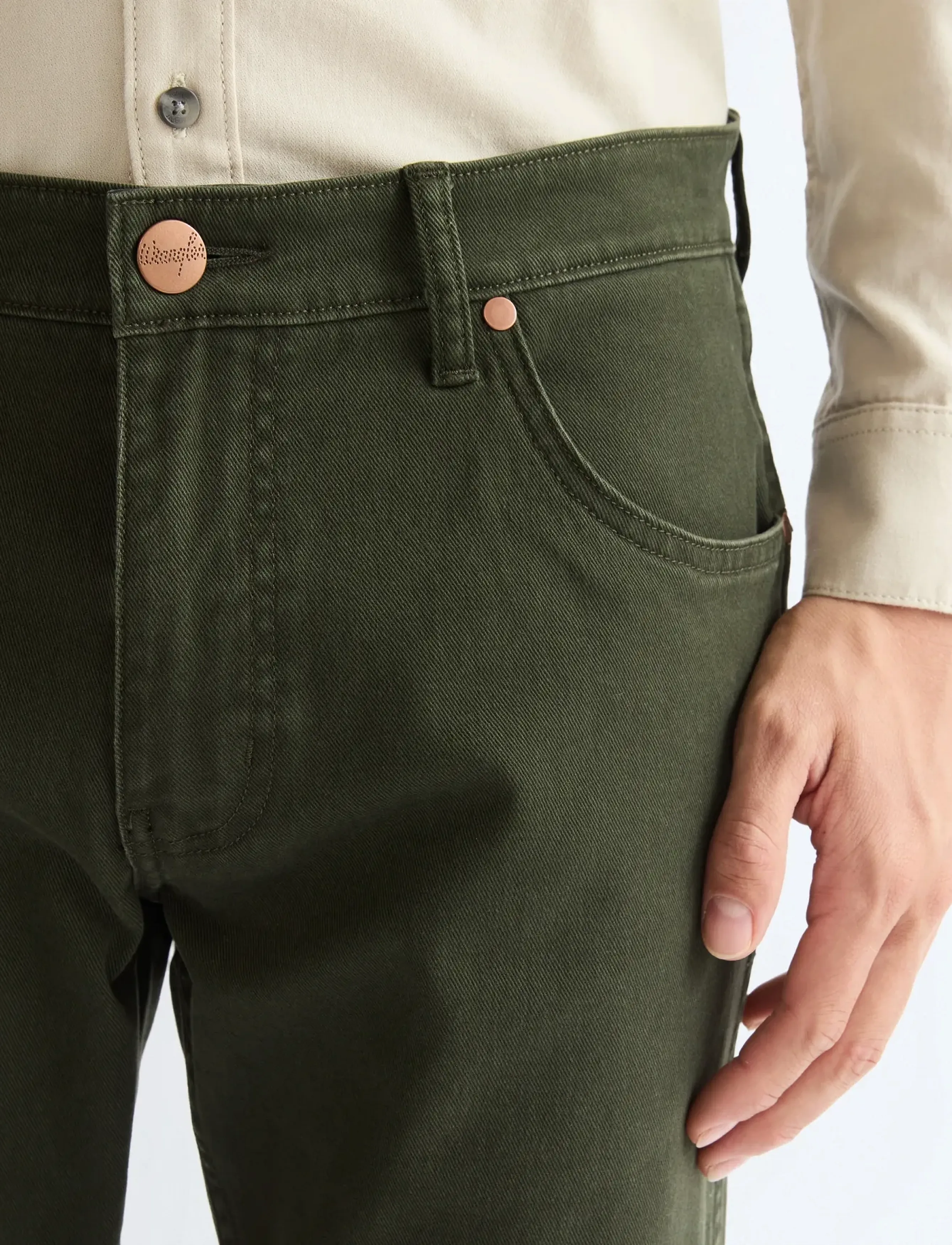 Wrangler - GREENSBORO - normale jeans - rosin - 5