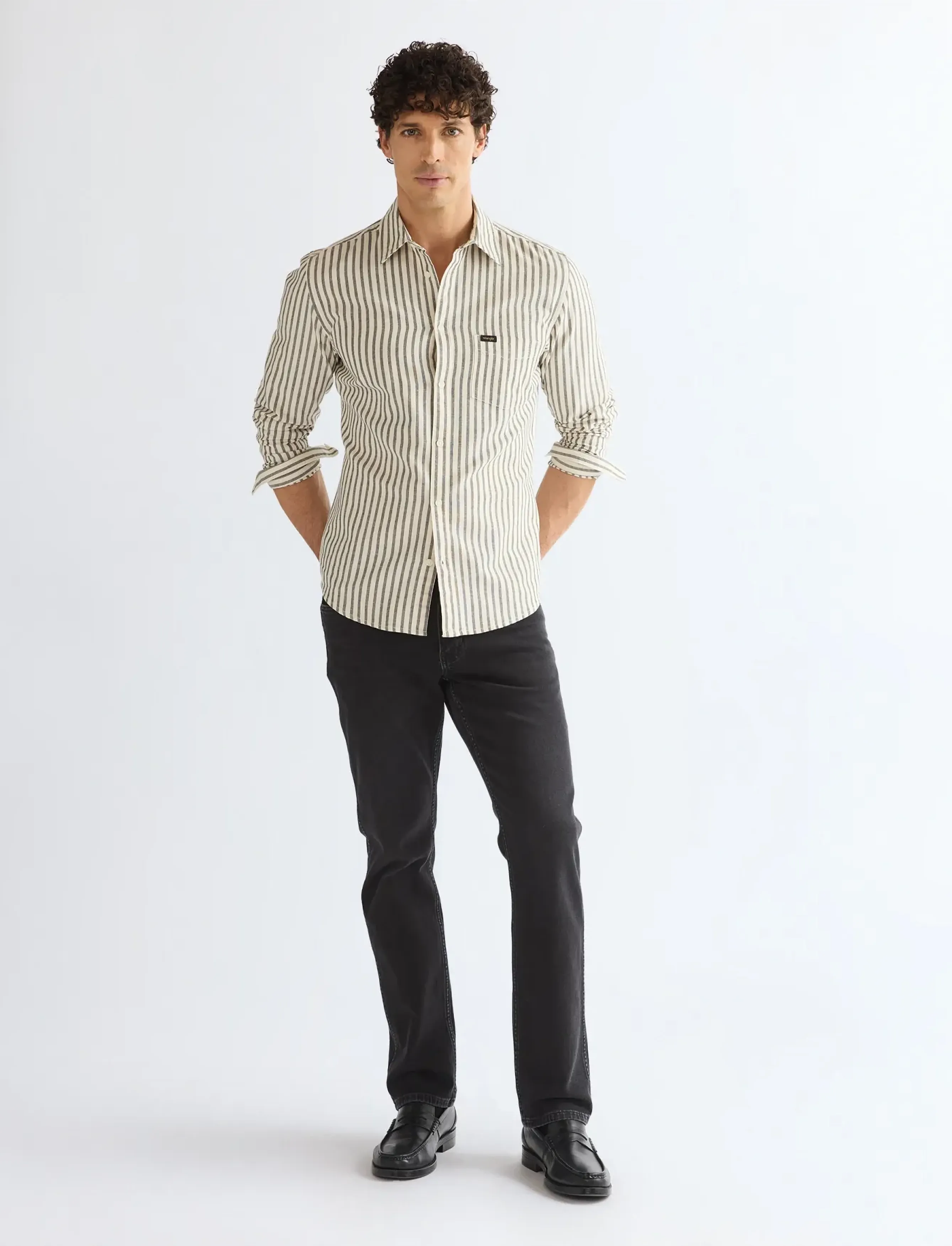 Wrangler - GREENSBORO - regular jeans - veil - 3