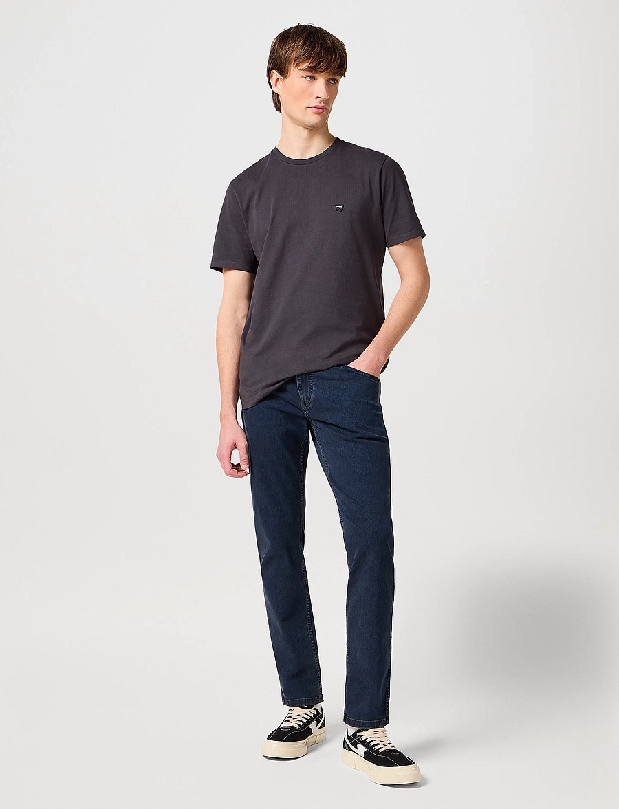 Wrangler - GREENSBORO - tavalised teksad - iron blue - 3