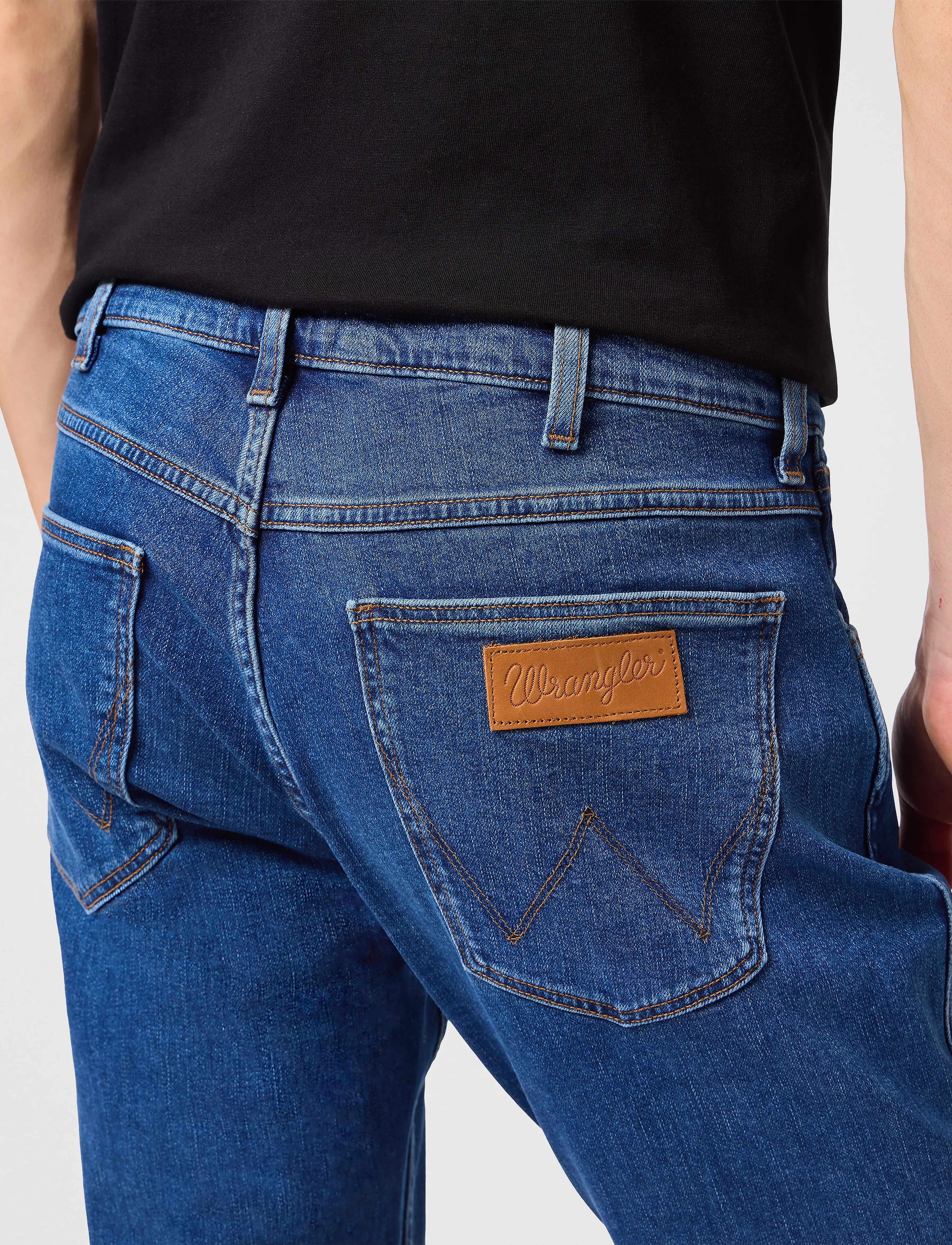 WRANGLER Greensboro straight leg jeans herr – bild 5
